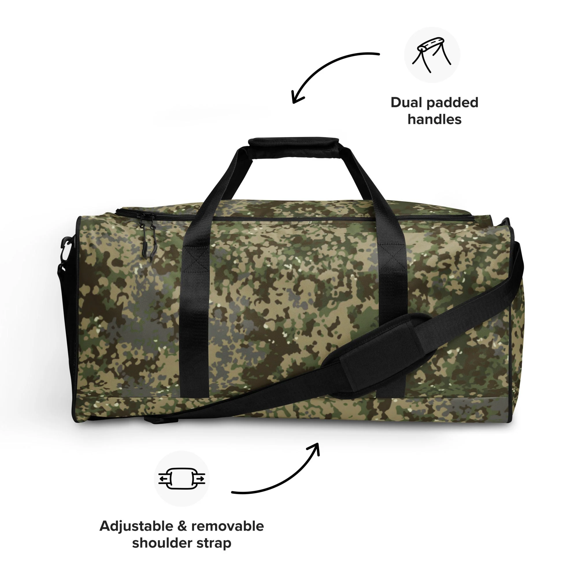 German Multitarn CAMO Duffle Bag - Image 12
