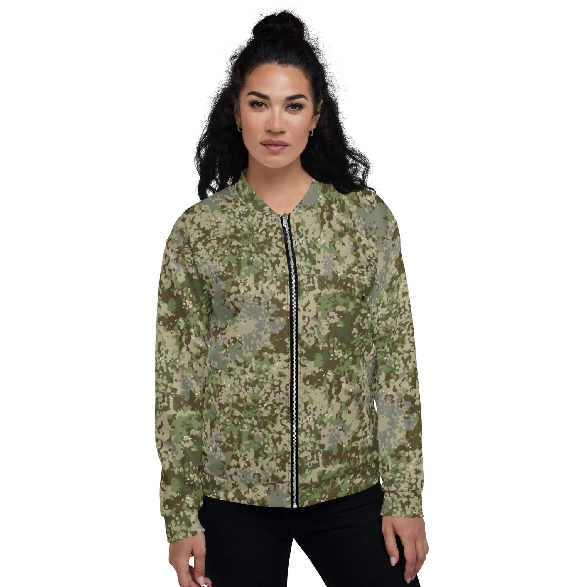 German Multitarn CAMO Unisex Bomber Jacket - Image 5