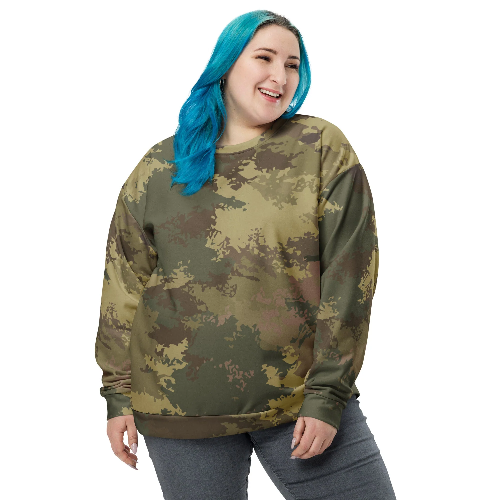 Poisonous Multi-Terrain CAMO Unisex Sweatshirt - Image 7