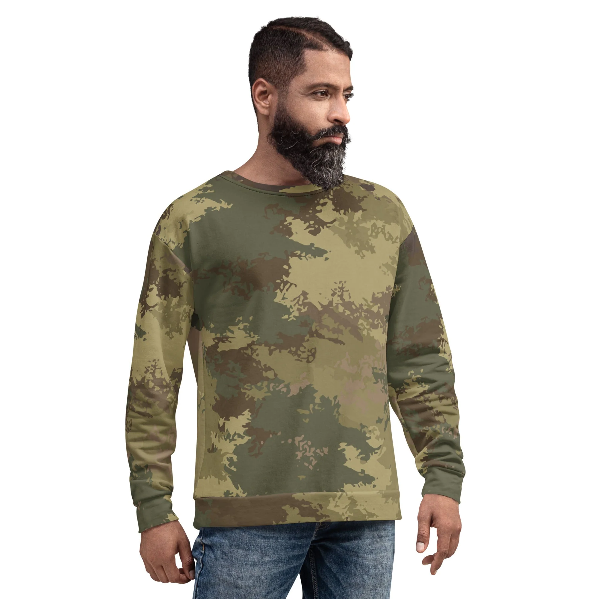 Poisonous Multi-Terrain CAMO Unisex Sweatshirt - Image 9