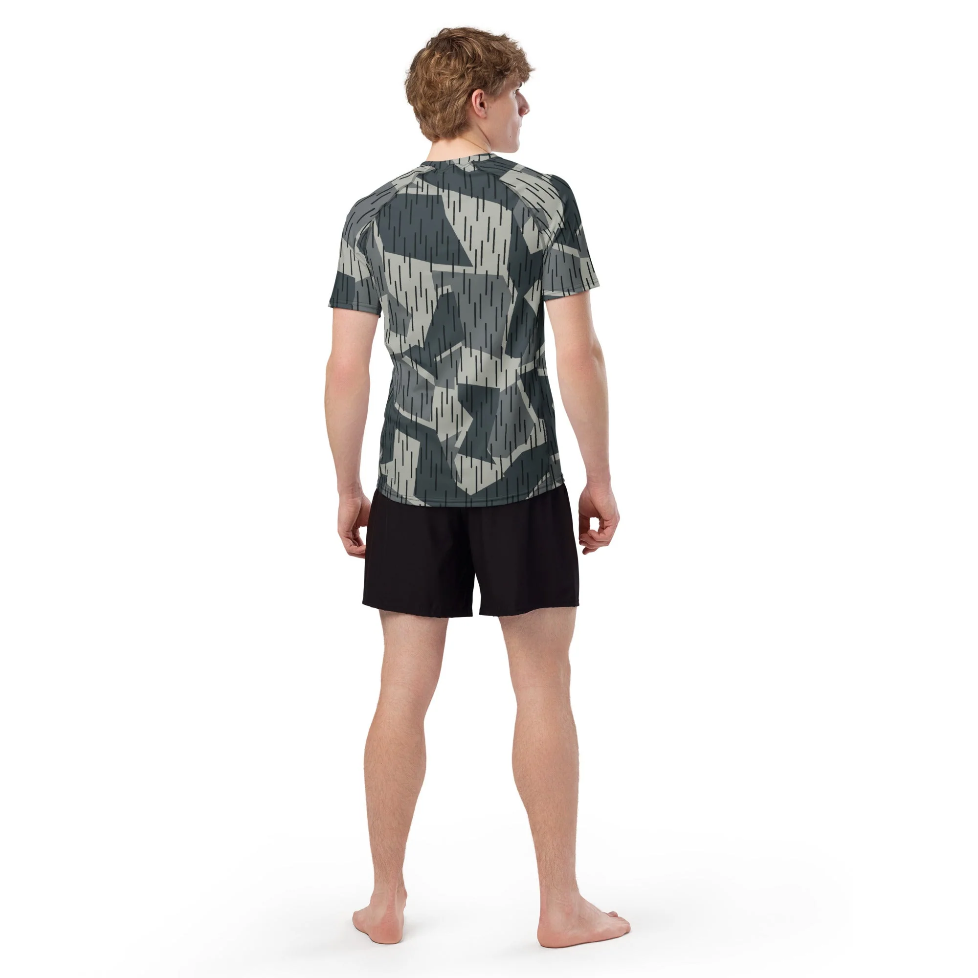 Ad Astra Moon Splittermuster Urban Movie CAMO Mens Short-Sleeve Rash Guard - Image 6