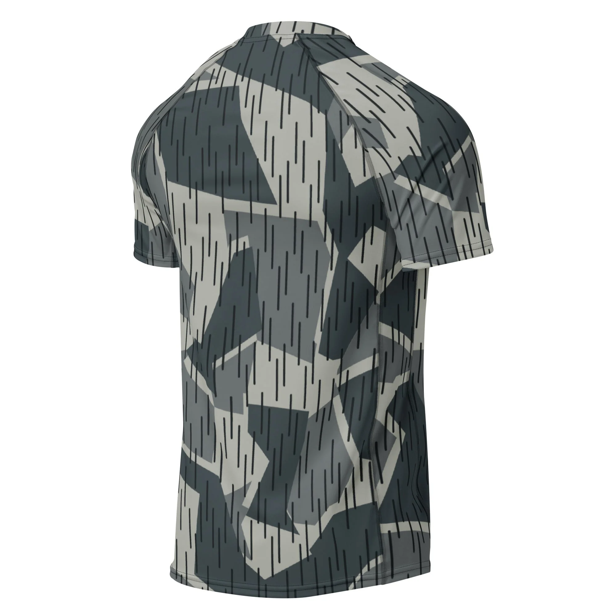 Ad Astra Moon Splittermuster Urban Movie CAMO Mens Short-Sleeve Rash Guard - Image 7