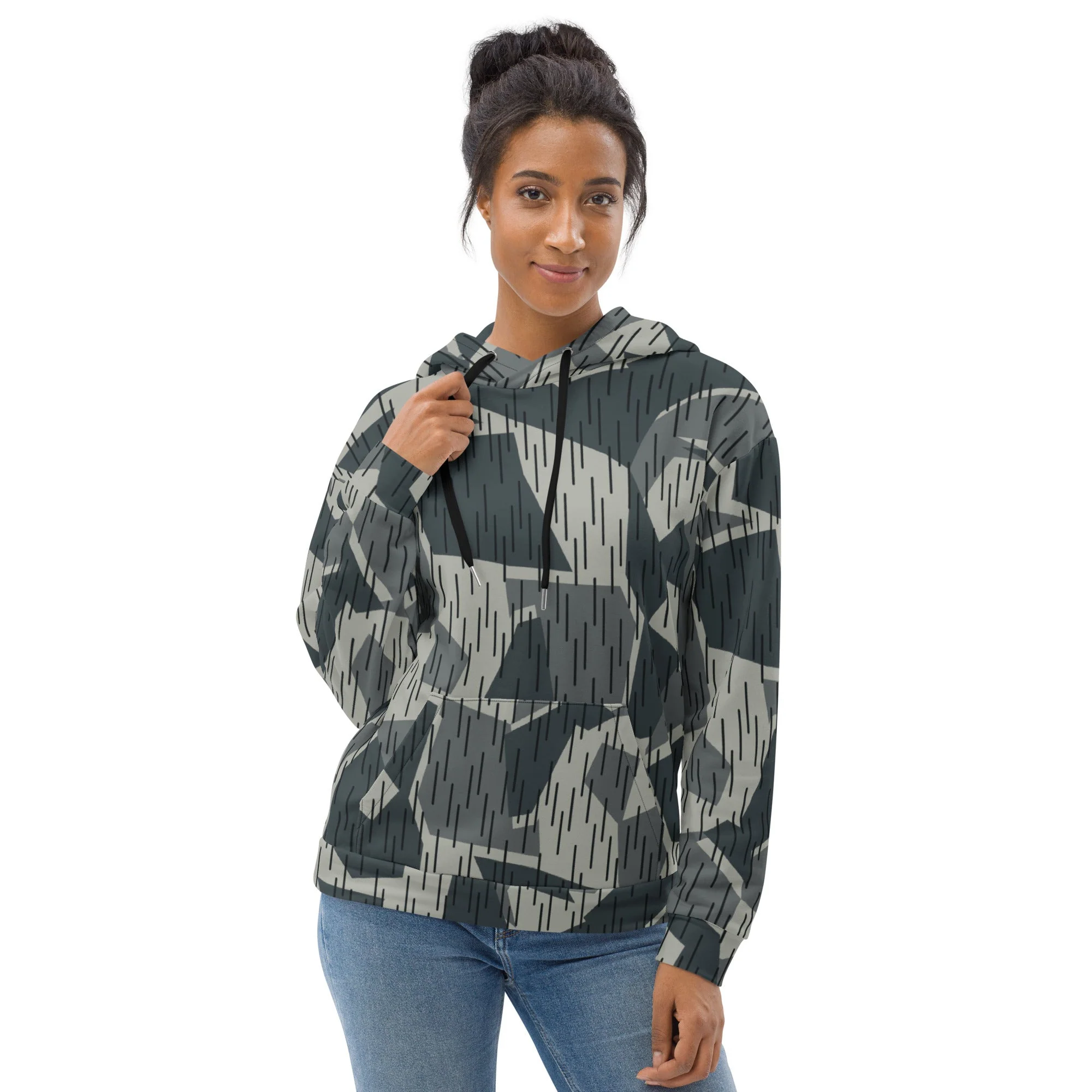 Ad Astra Moon Splittermuster Urban Movie CAMO Unisex Hoodie - Image 2