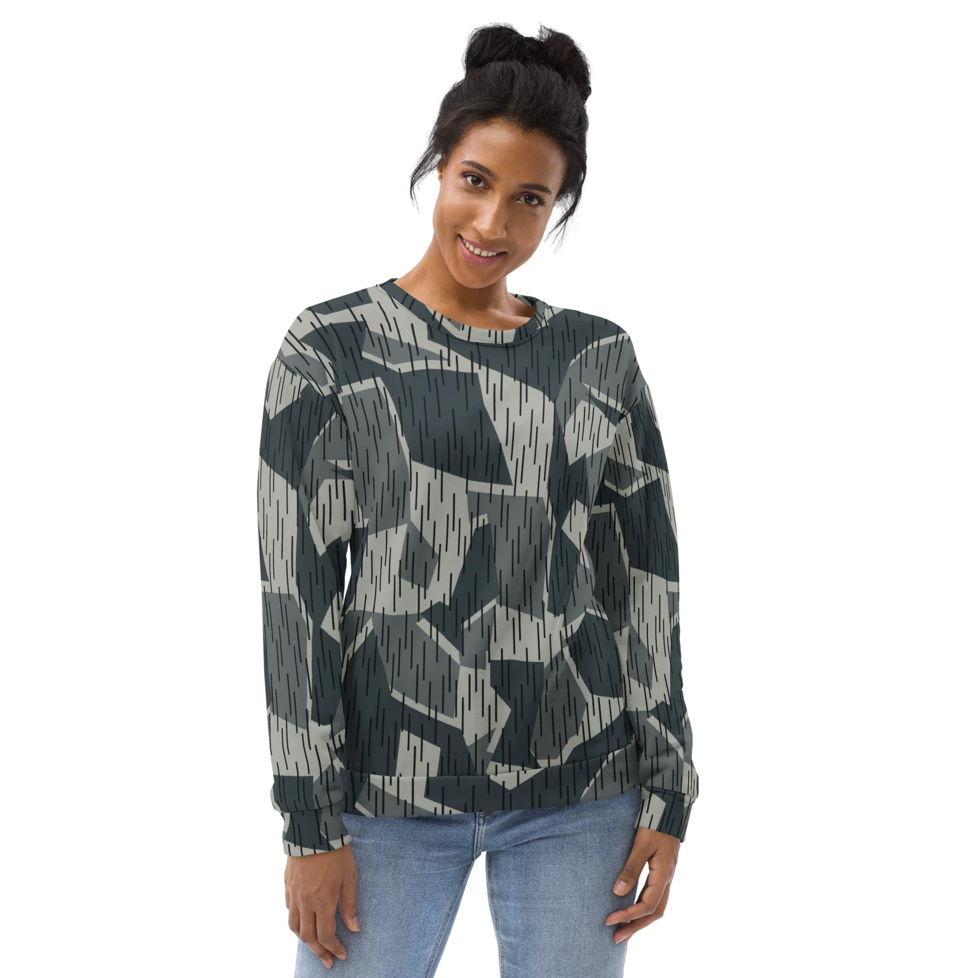 Ad Astra Moon Splittermuster Urban Movie CAMO Unisex Sweatshirt - Image 8