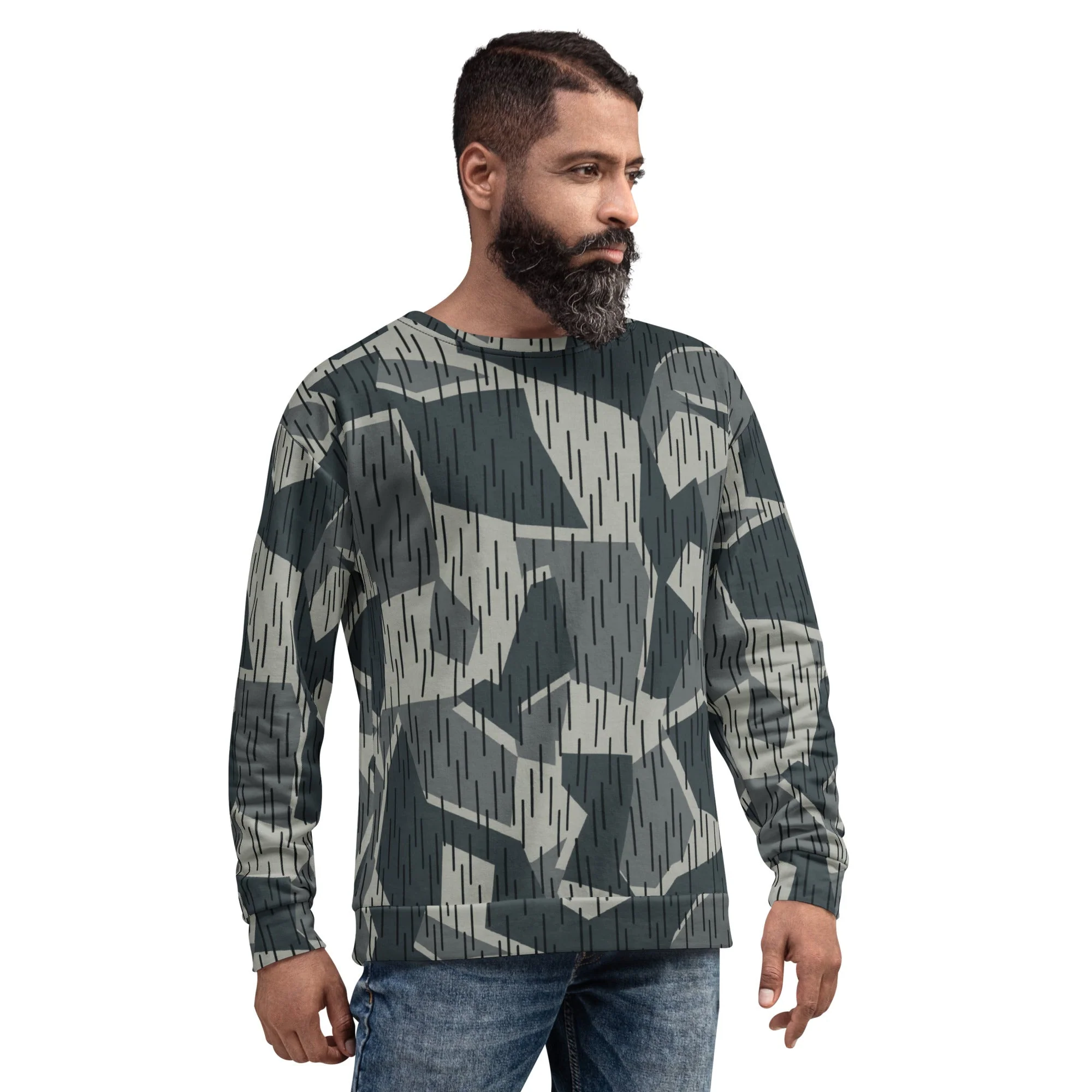 Ad Astra Moon Splittermuster Urban Movie CAMO Unisex Sweatshirt - Image 9