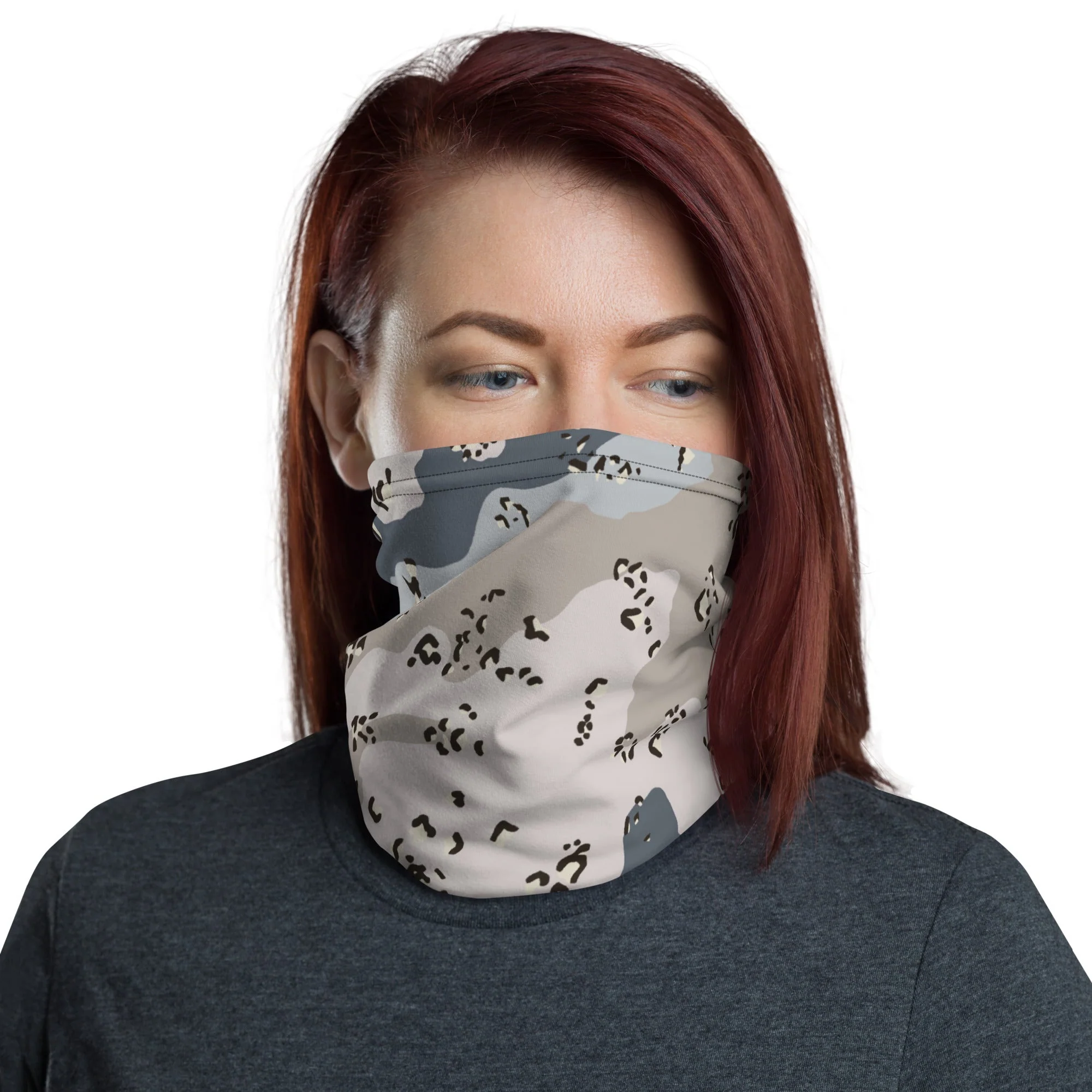 Saudi Arabian Chocolate Chip Desert Border Guard CAMO Neck Gaiter - Image 4