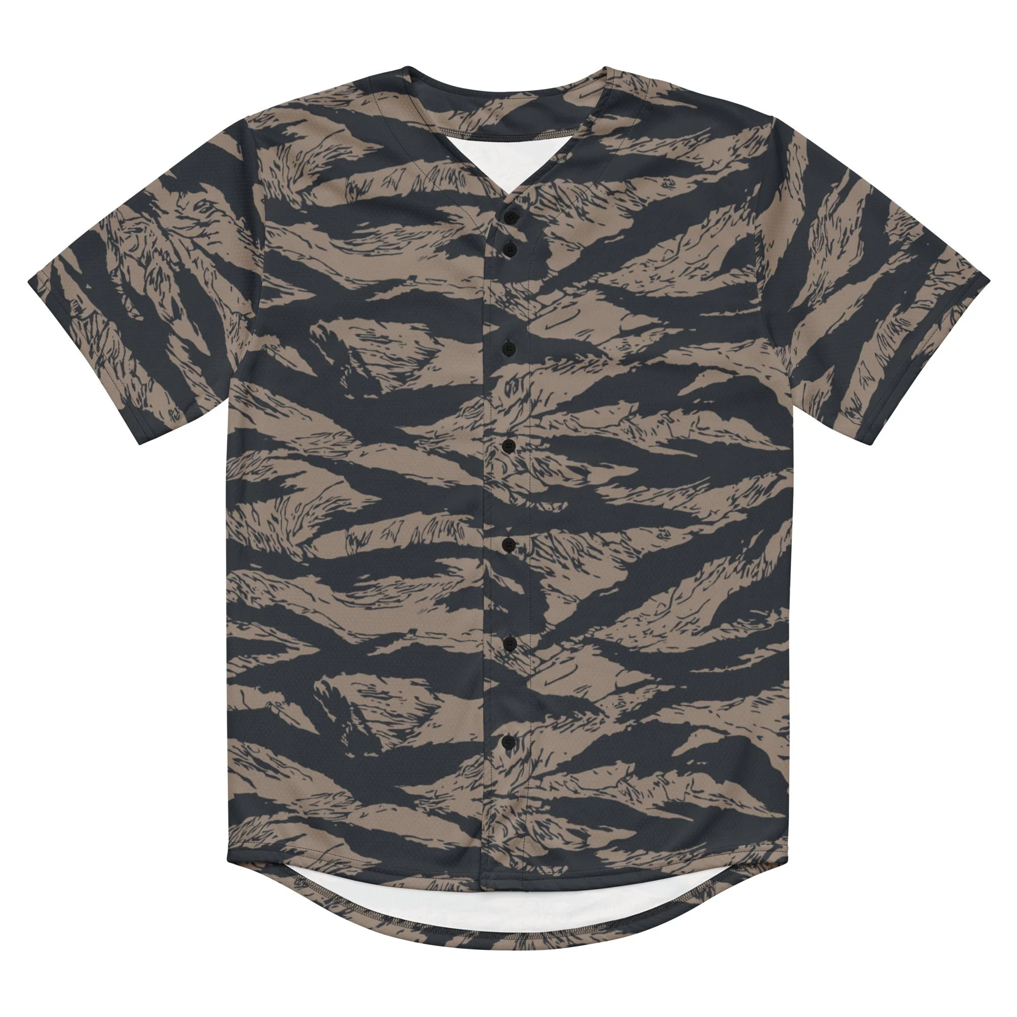 Afghanistan Taliban Special Forces Badri Tiger Stripe CAMO Unisex Baseball Jersey - Image 12