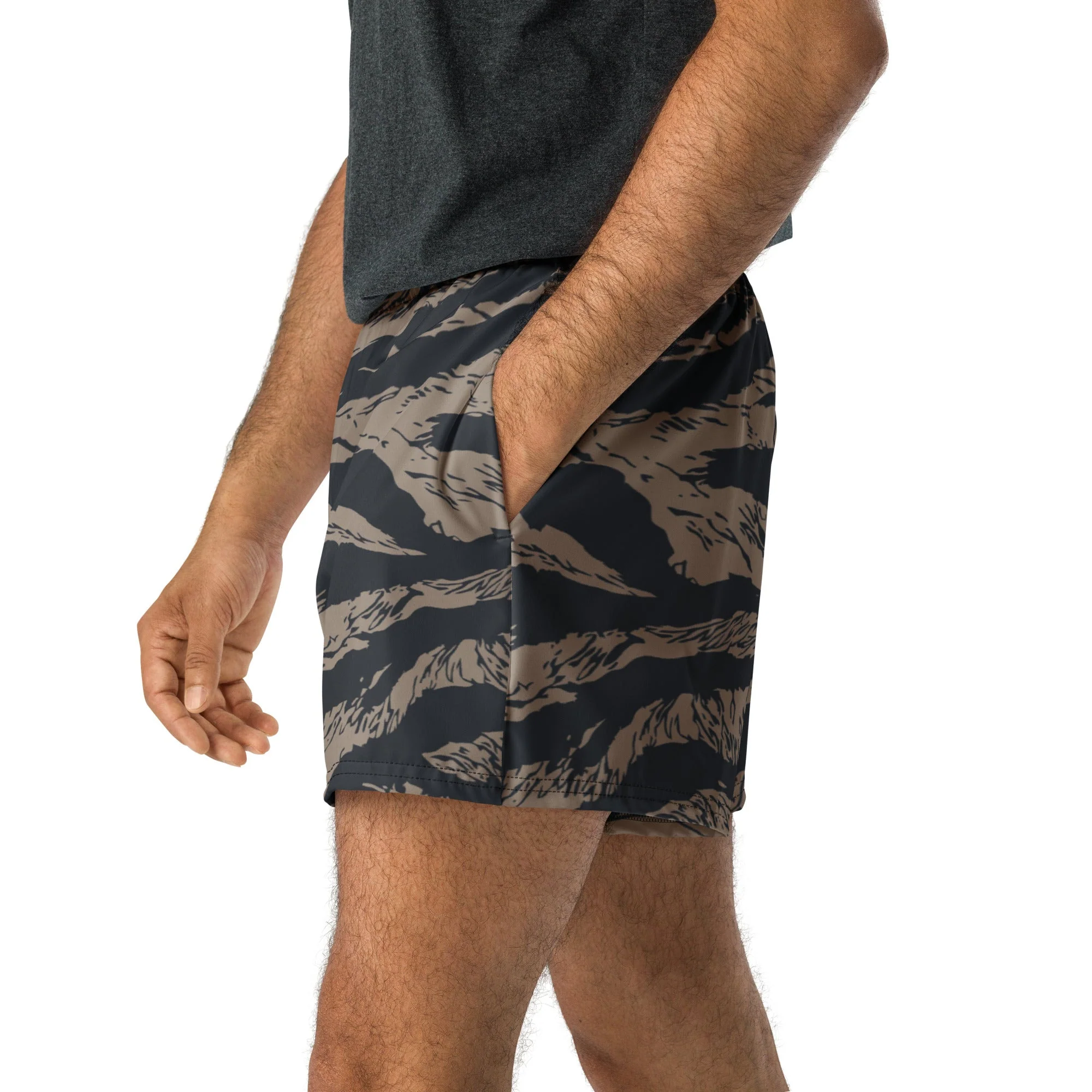 Afghanistan Taliban Special Forces Badri Tiger Stripe CAMO Unisex Athletic Shorts