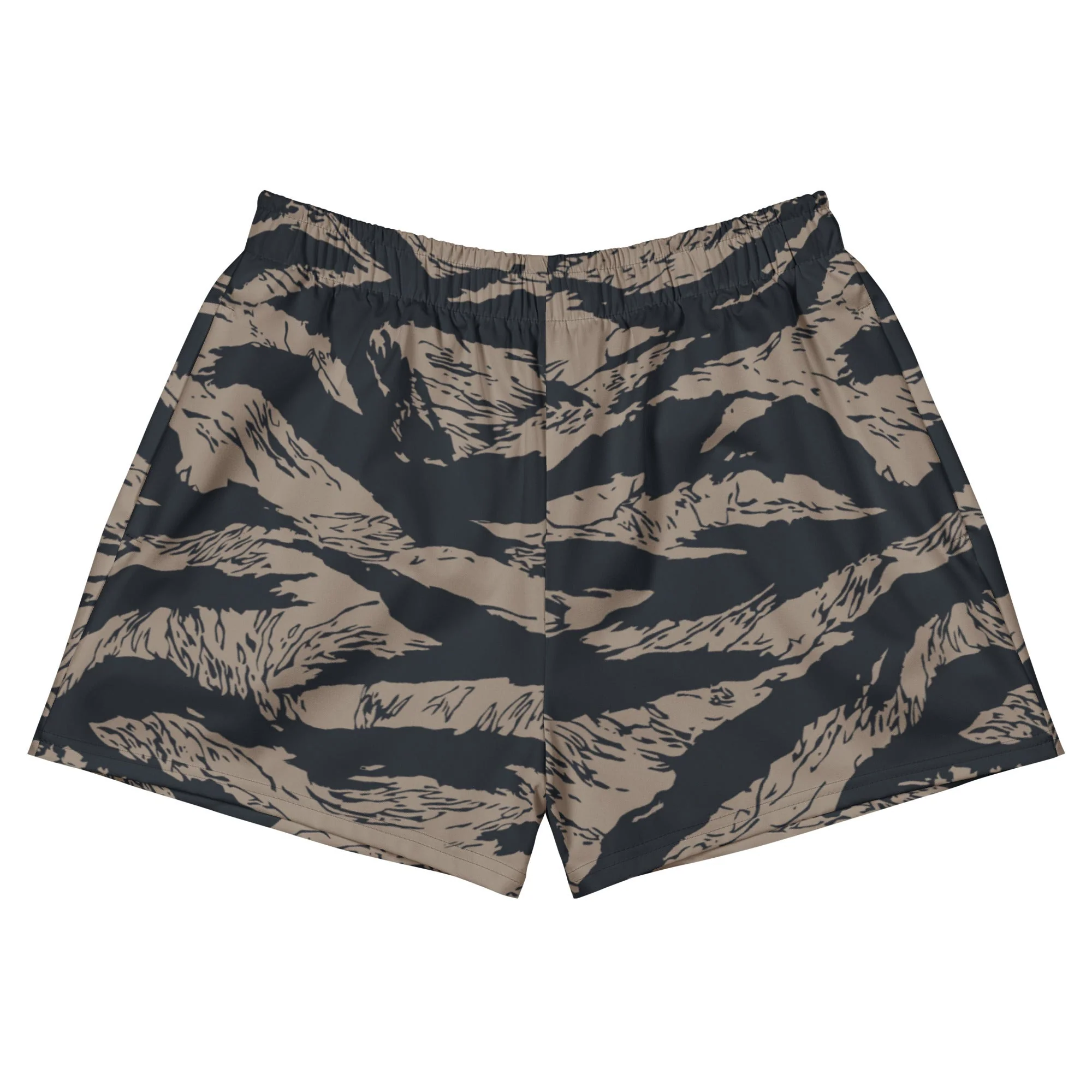 Afghanistan Taliban Special Forces Badri Tiger Stripe CAMO Unisex Athletic Shorts - Image 4