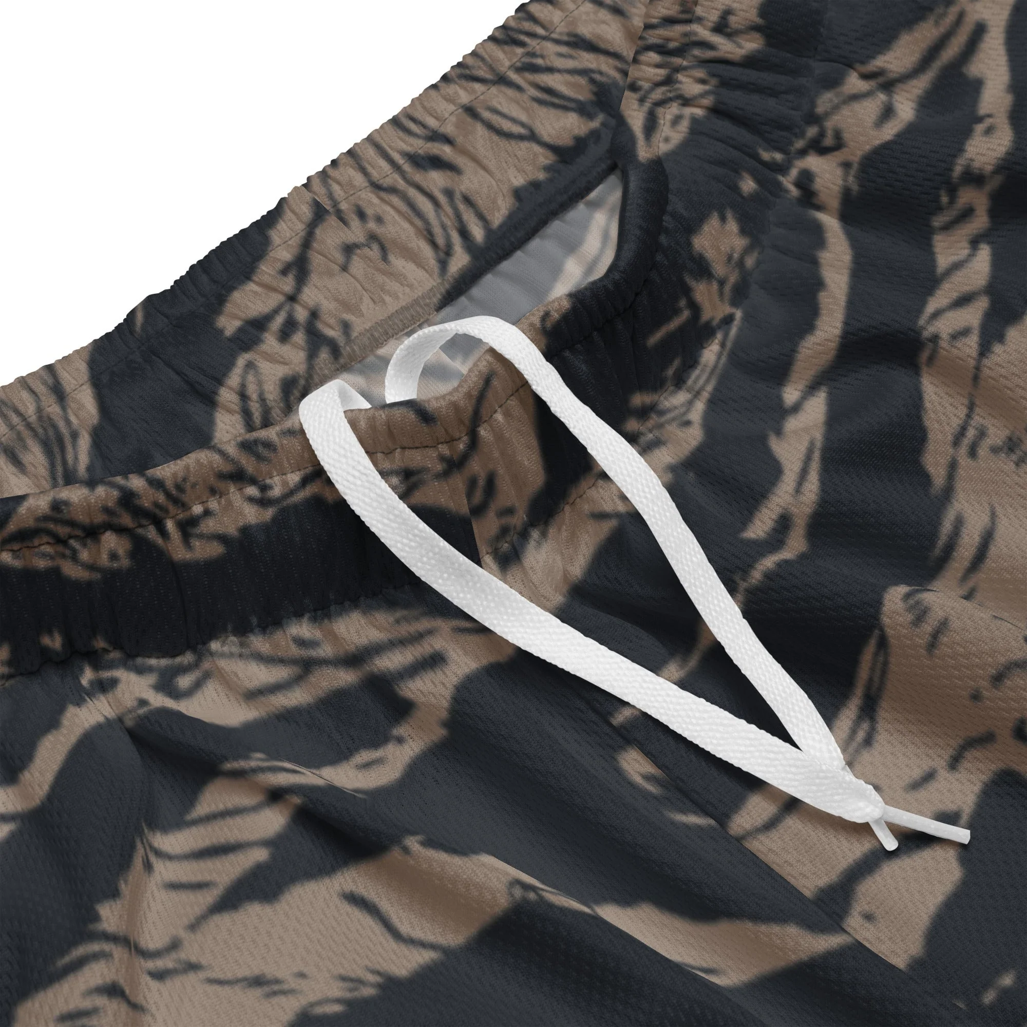 Afghanistan Taliban Special Forces Badri Tiger Stripe CAMO Unisex Mesh Shorts - Image 11
