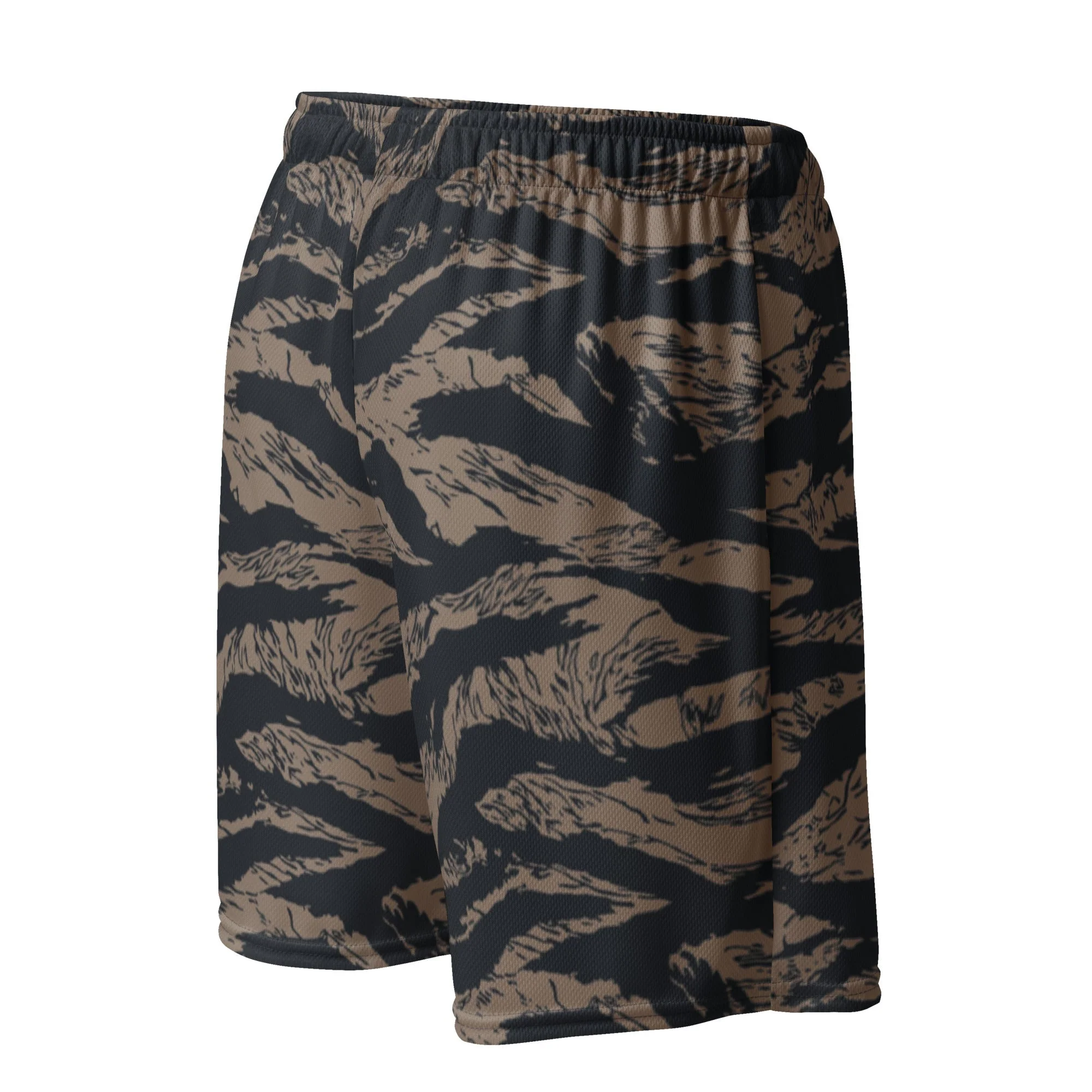 Afghanistan Taliban Special Forces Badri Tiger Stripe CAMO Unisex Mesh Shorts - Image 15