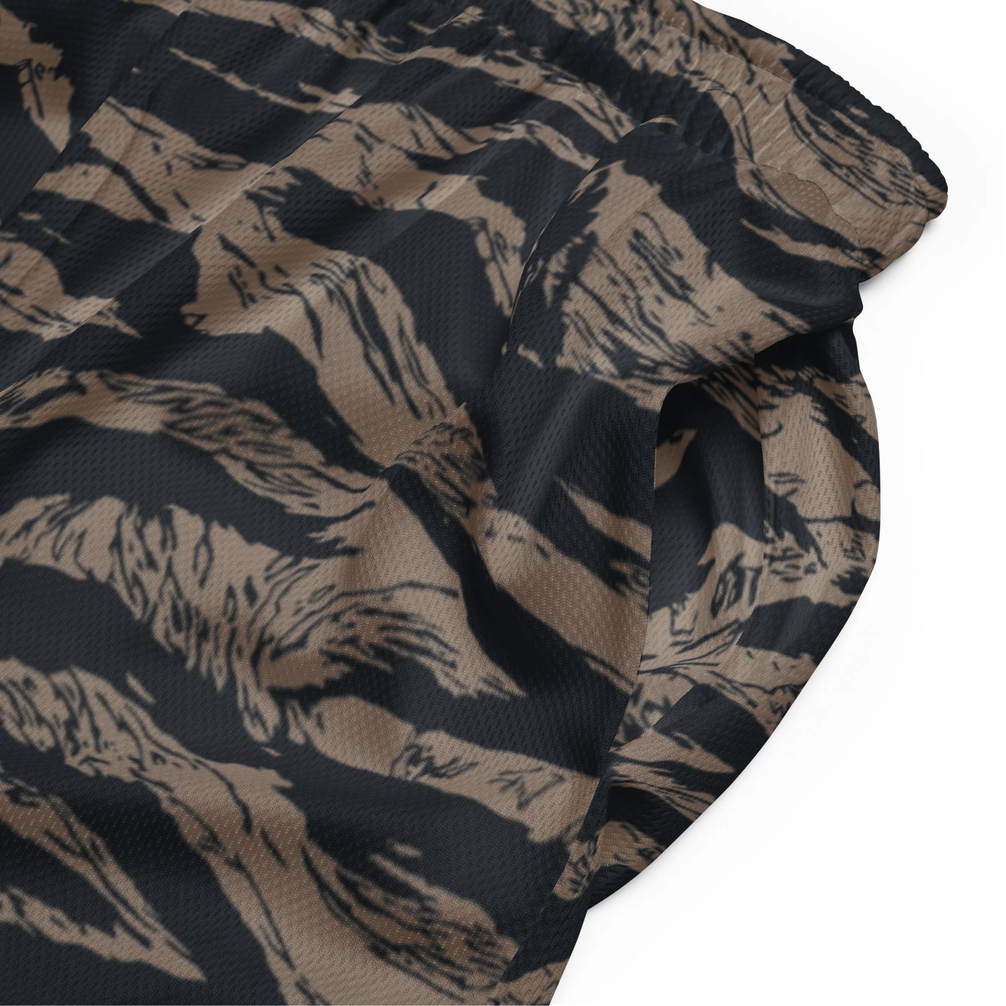 Afghanistan Taliban Special Forces Badri Tiger Stripe CAMO Unisex Mesh Shorts - Image 17
