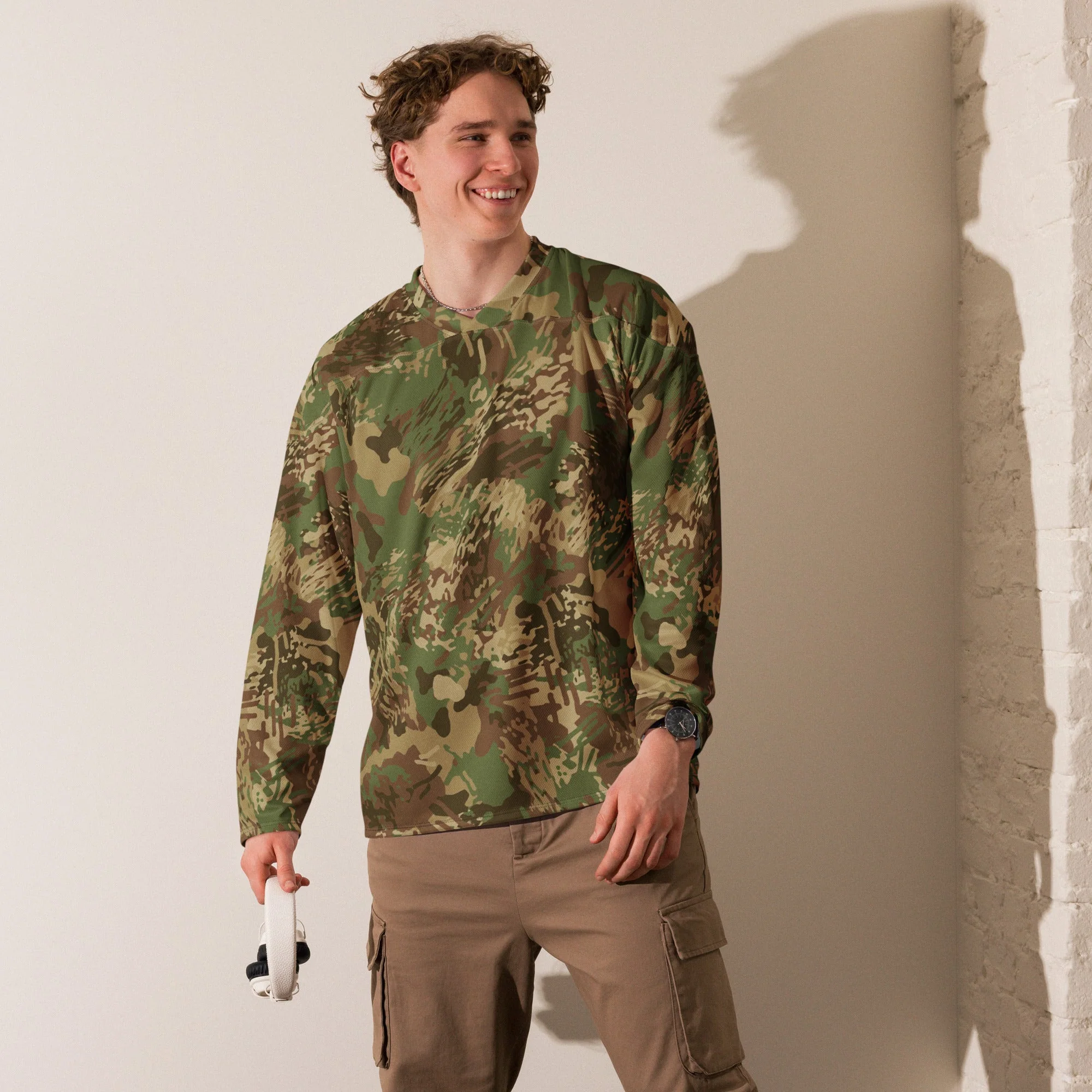 Anti-poaching CAMO Unisex Hockey Fan Jersey - Image 3
