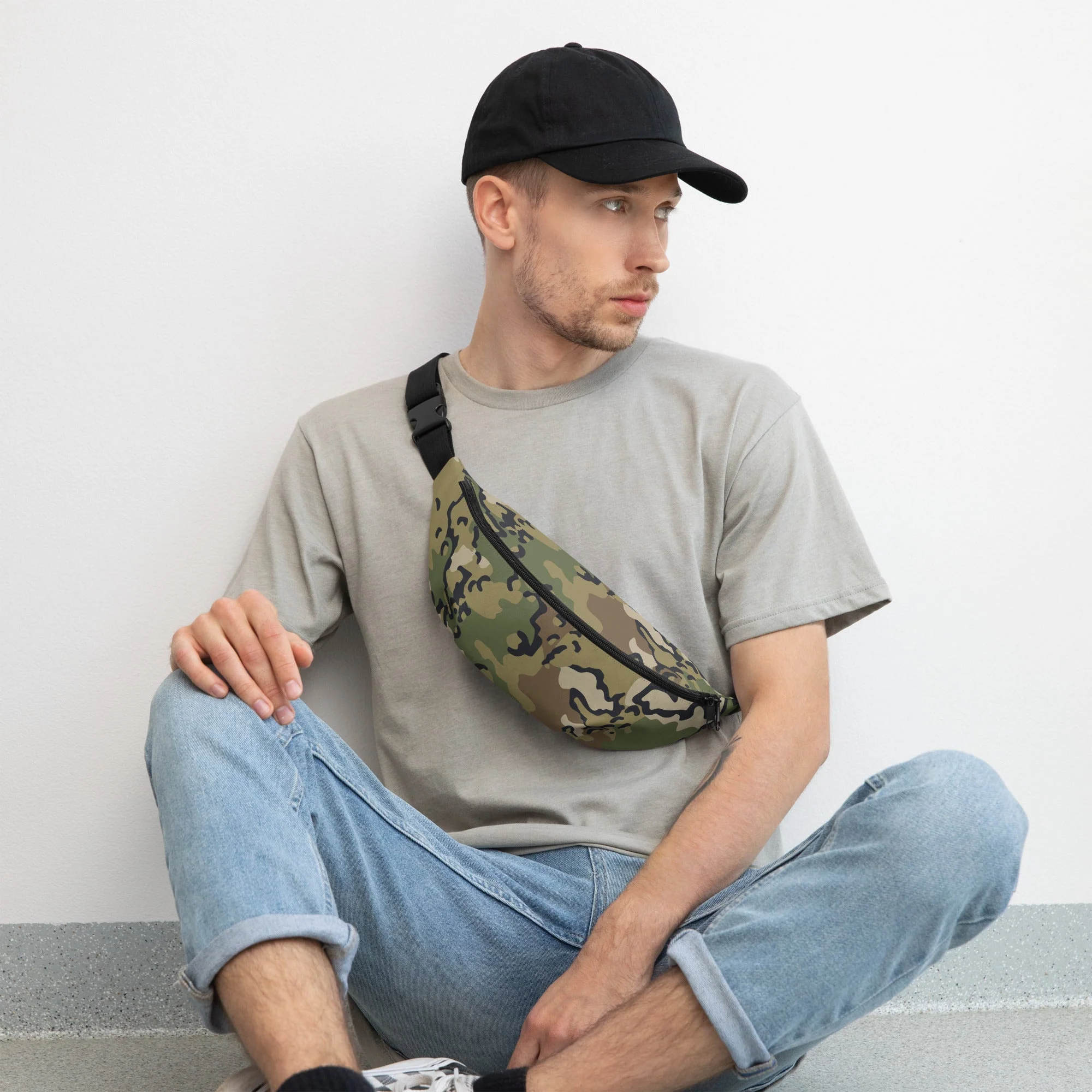 Alaska Chocolate Chip Multi-terrain CAMO Fanny Pack