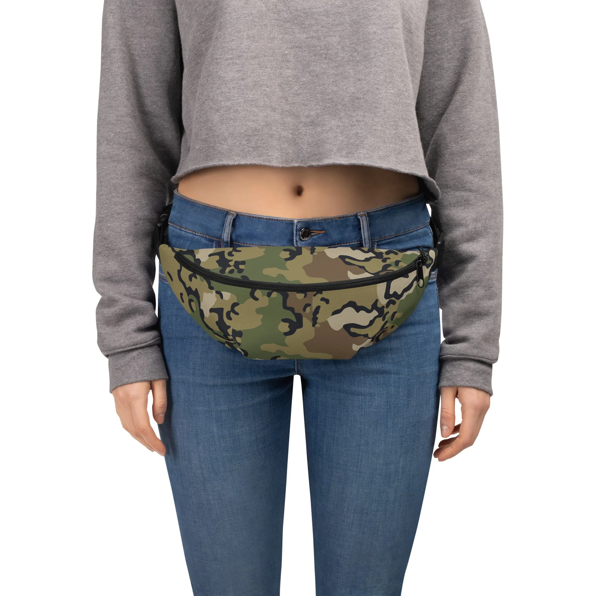 Alaska Chocolate Chip Multi-terrain CAMO Fanny Pack - Image 2