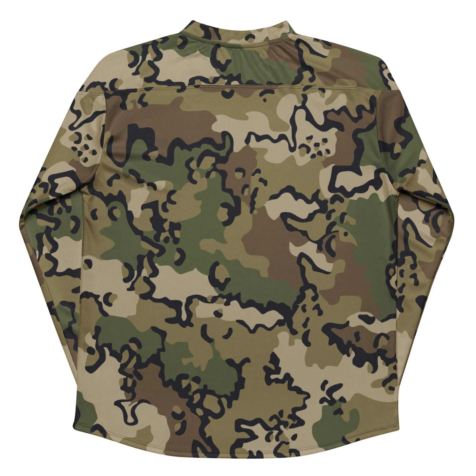 Alaska Chocolate Chip Multi-terrain CAMO Unisex Hockey Fan Jersey - Image 10