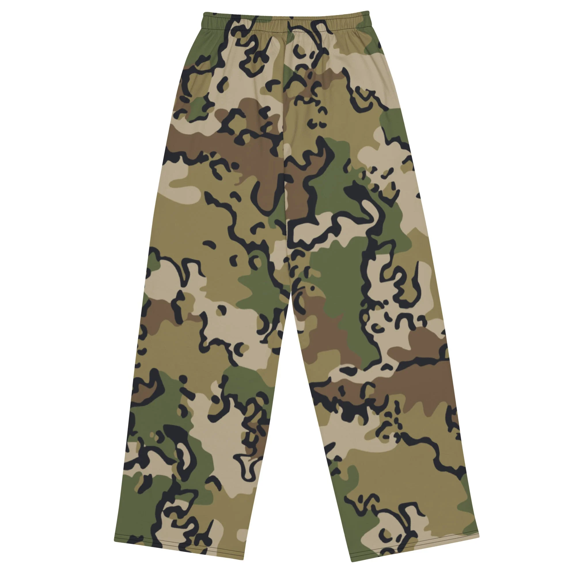 Alaska Chocolate Chip Multi-terrain CAMO Unisex Wide-Leg Leisure Pants - Image 10