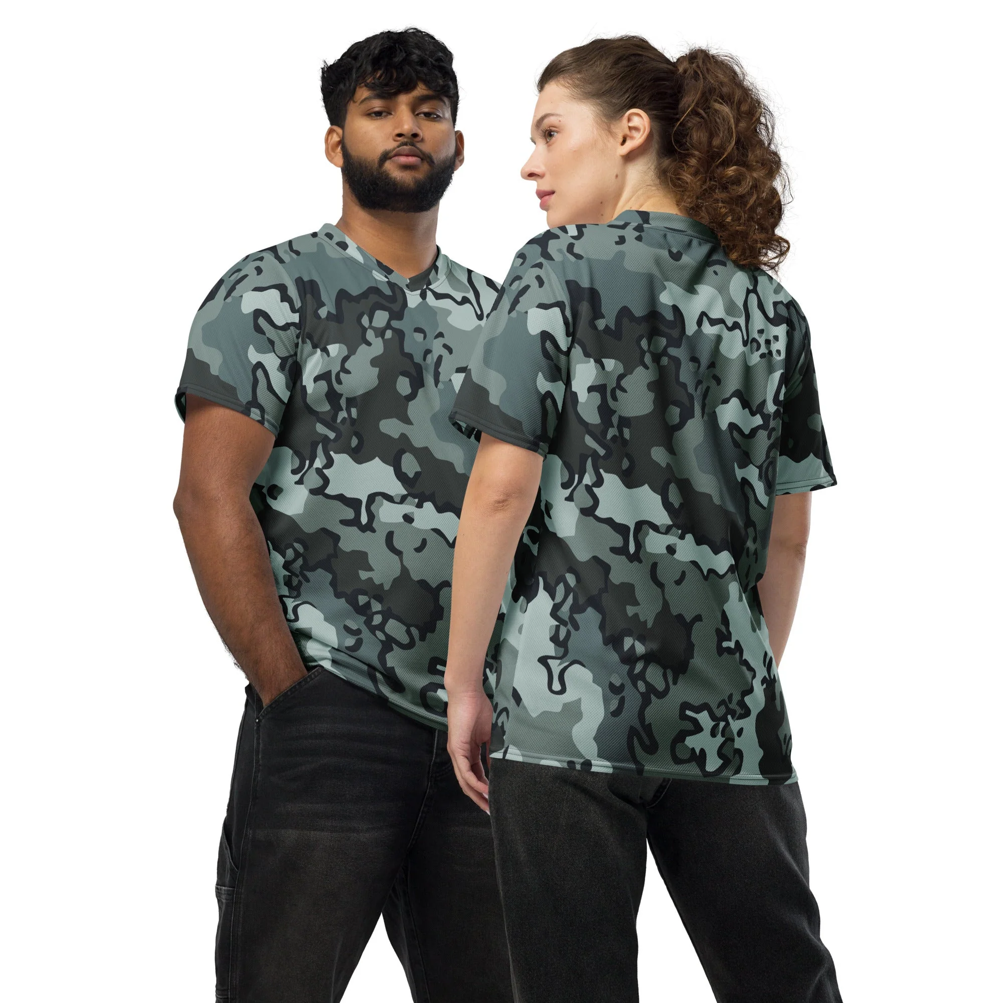 Alaska Chocolate Chip Urban CAMO Unisex Sports Jersey