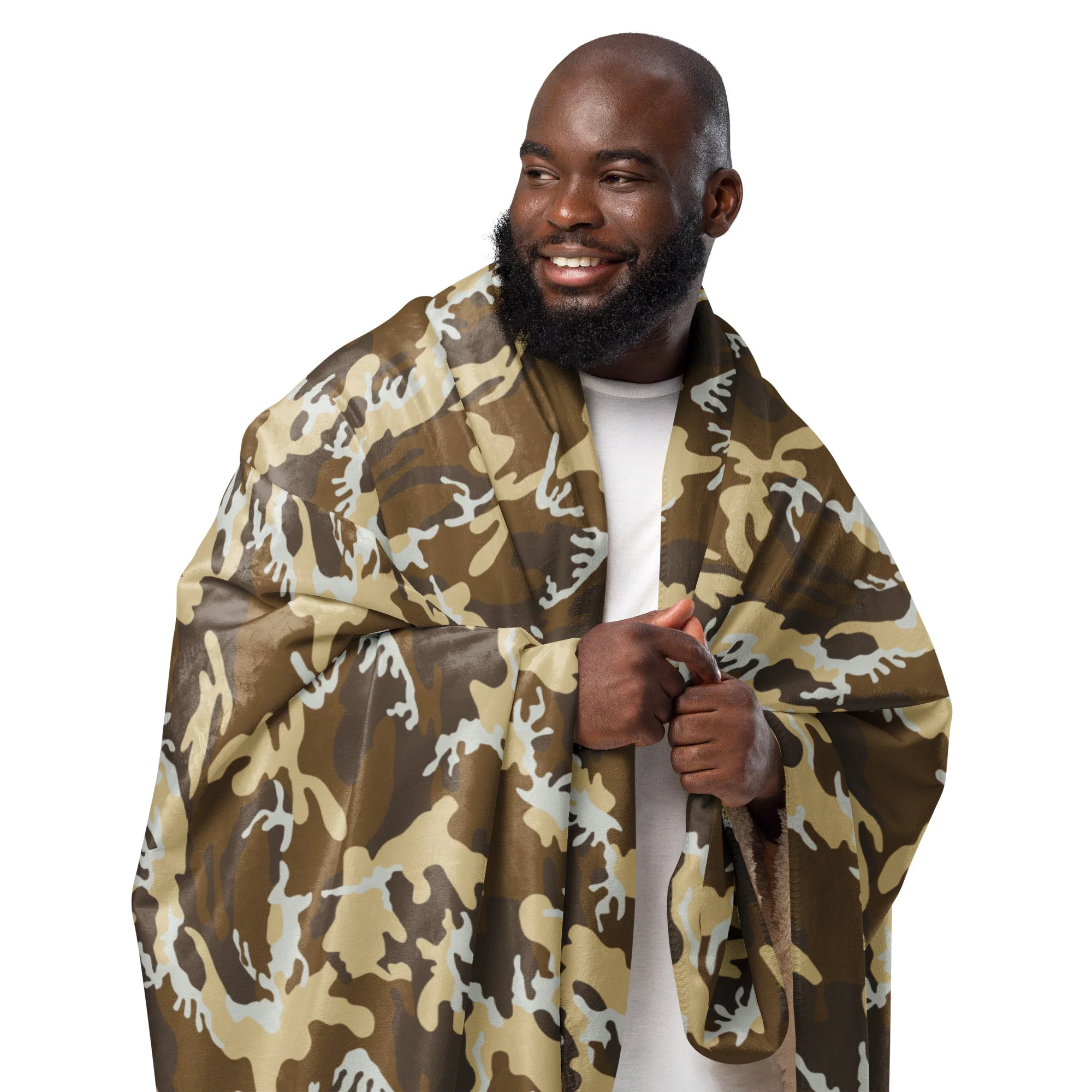 Aliens Movie Colonial Marines CAMO Sherpa Blanket - Image 3