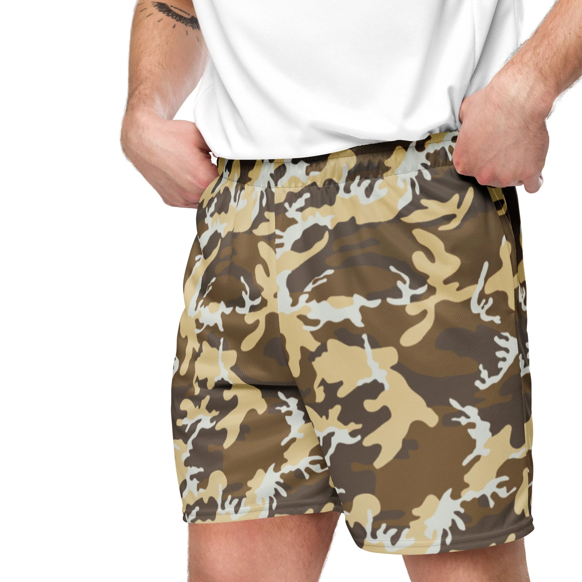 Aliens Movie Colonial Marines CAMO Unisex Mesh Shorts - Image 2