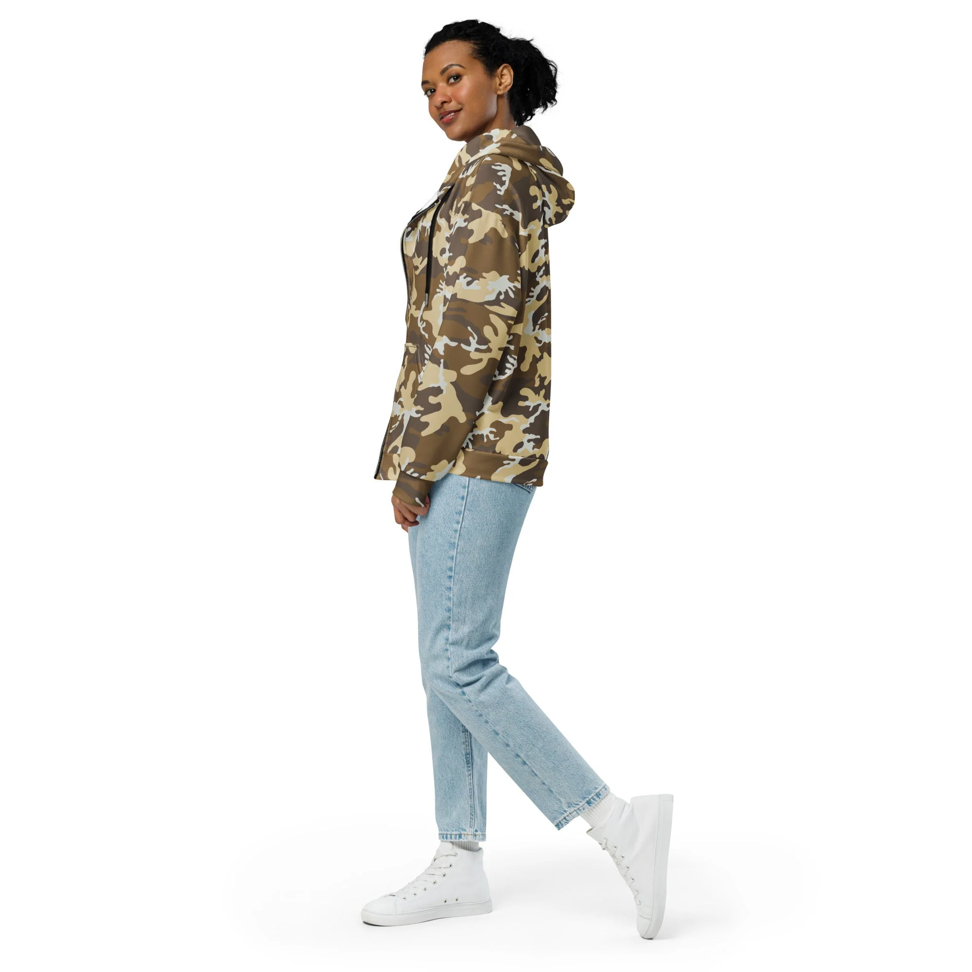 Aliens Movie Colonial Marines CAMO Unisex Zip Hoodie - Image 9