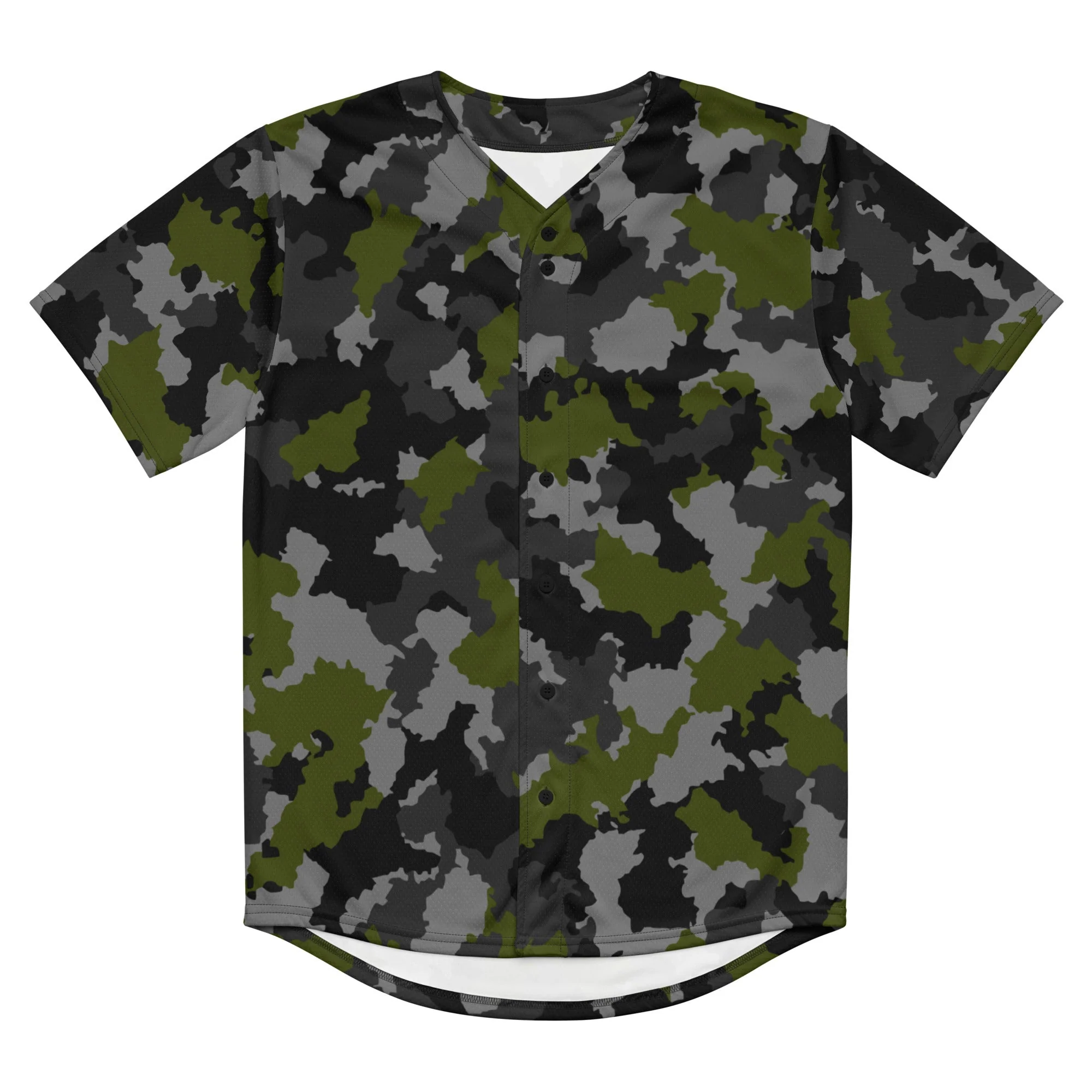 Alpha Jungle CAMO Unisex Baseball Jersey - Image 12