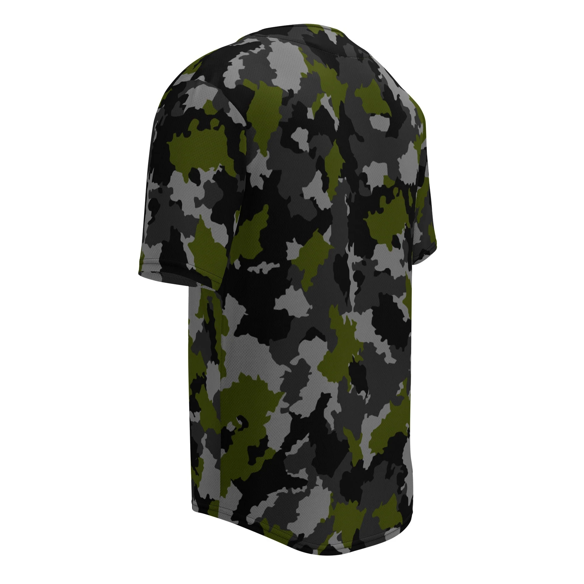 Alpha Jungle CAMO Unisex Baseball Jersey - Image 6