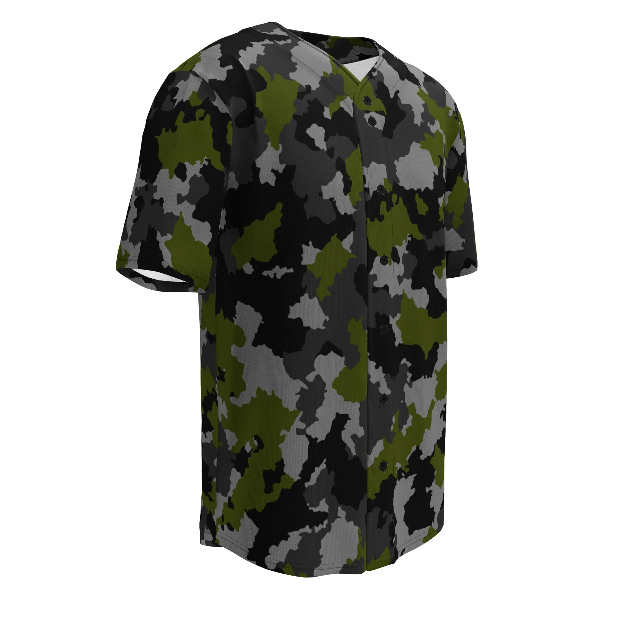 Alpha Jungle CAMO Unisex Baseball Jersey - Image 7