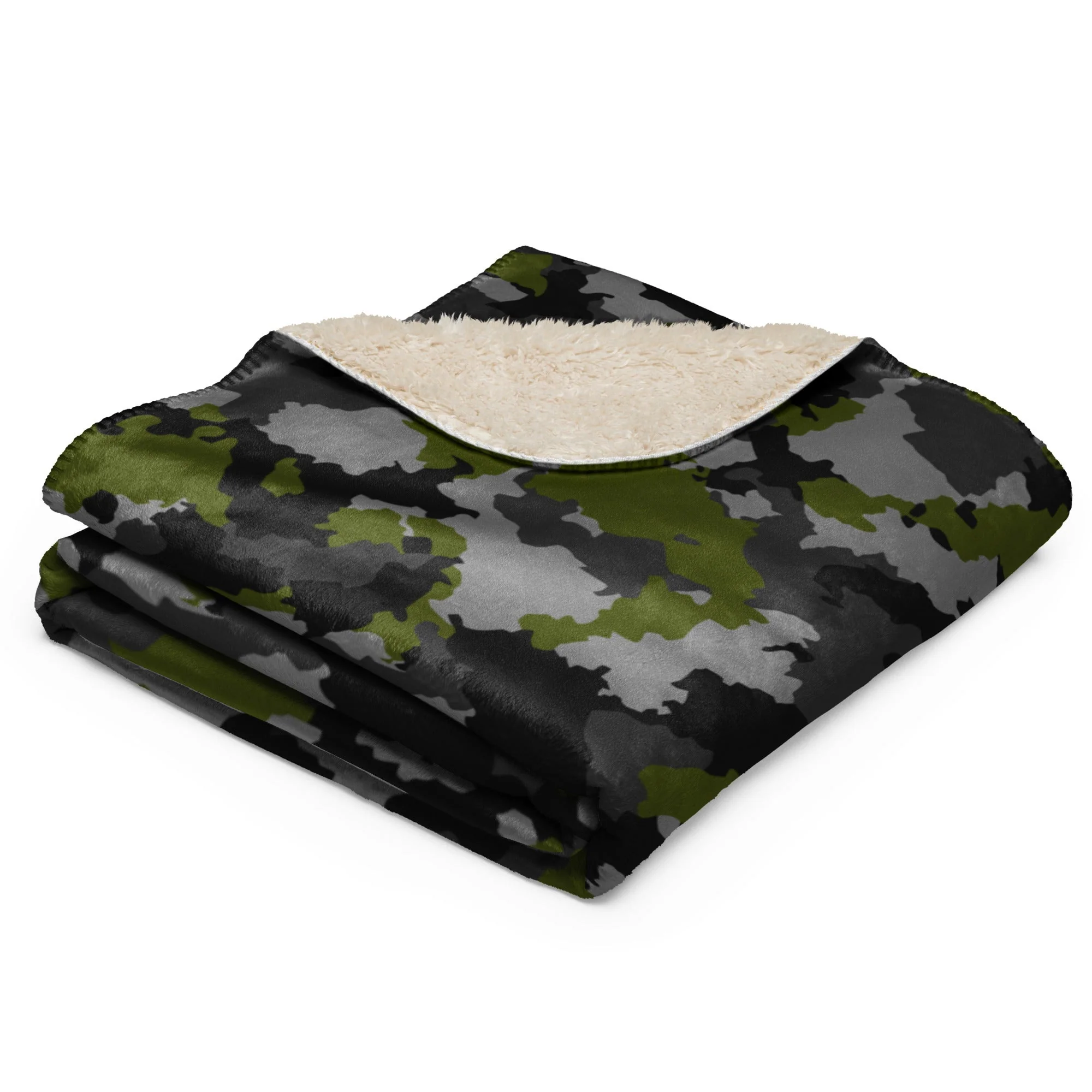 Alpha Jungle CAMO Sherpa Blanket - Image 4