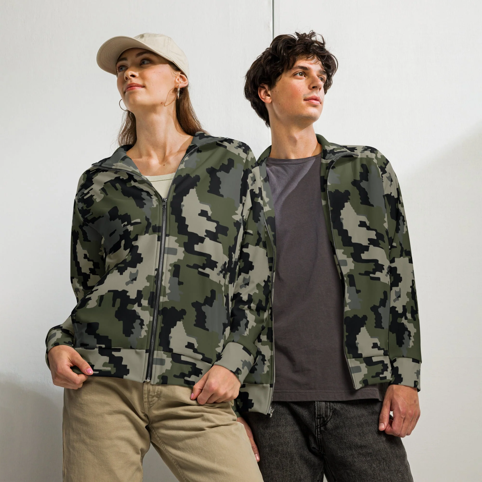 Alpine Invader CAMO Unisex Track Jacket