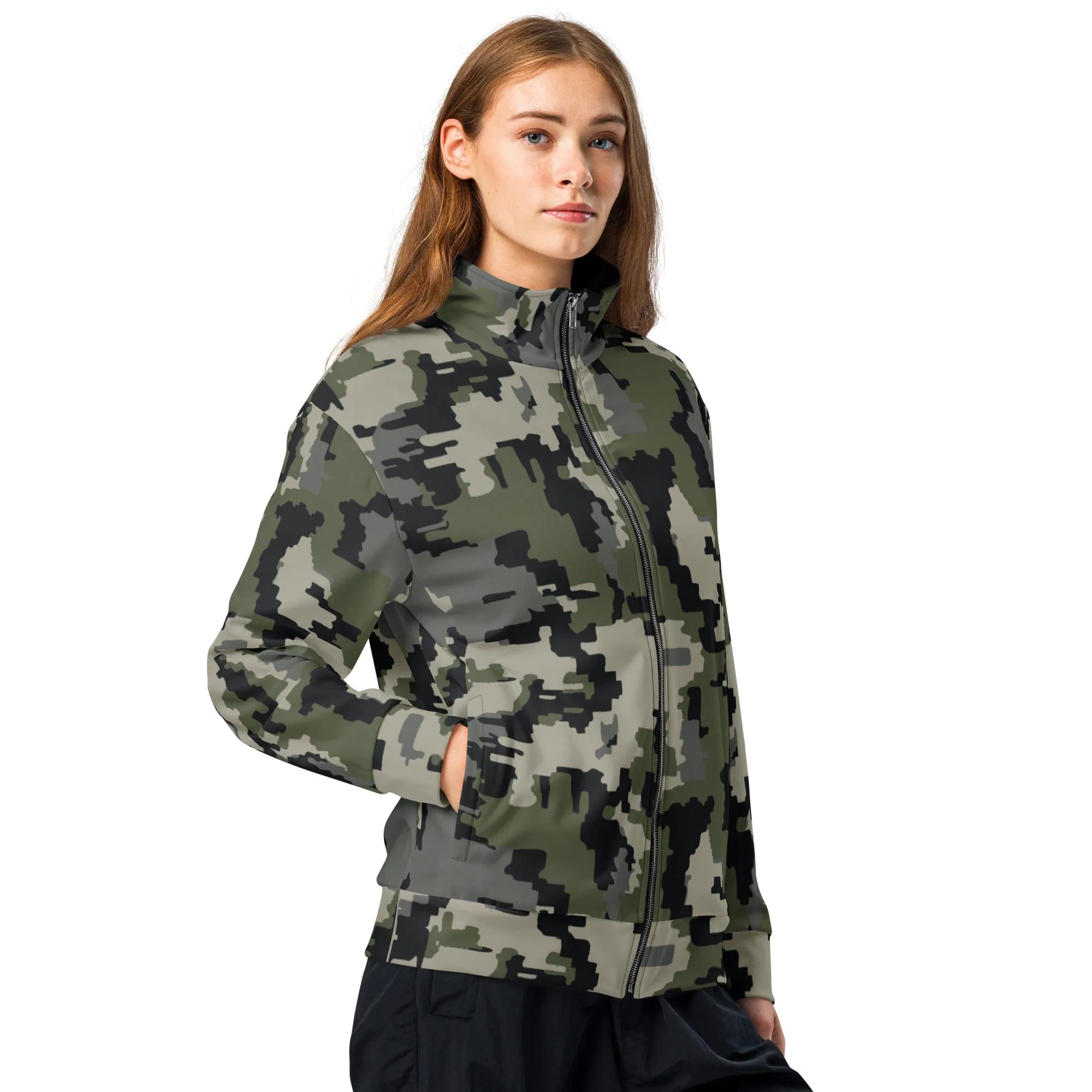 Alpine Invader CAMO Unisex Track Jacket - Image 9