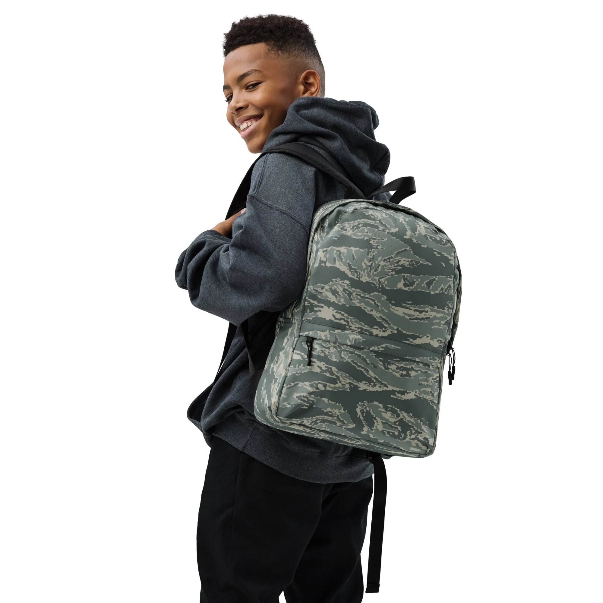 American Tiger Stripe Airman Battle Uniform (ABU) CAMO CAMO Backpack - Image 12