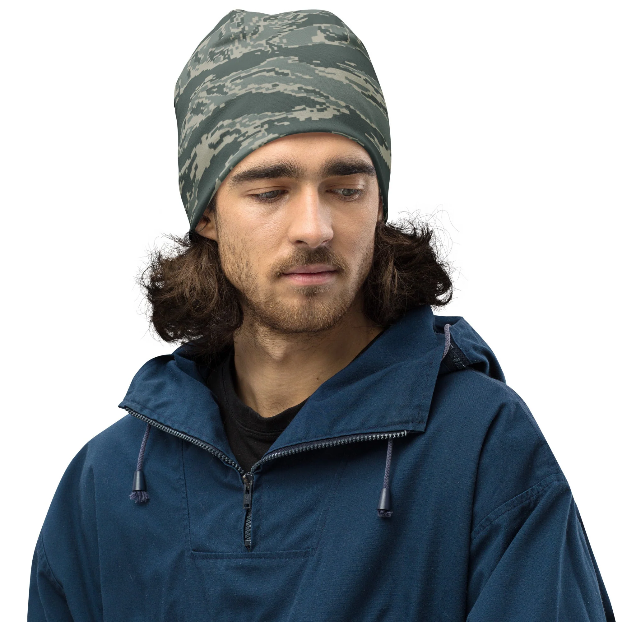 American Tiger Stripe Airman Battle Uniform (ABU) CAMO Beanie - Image 7
