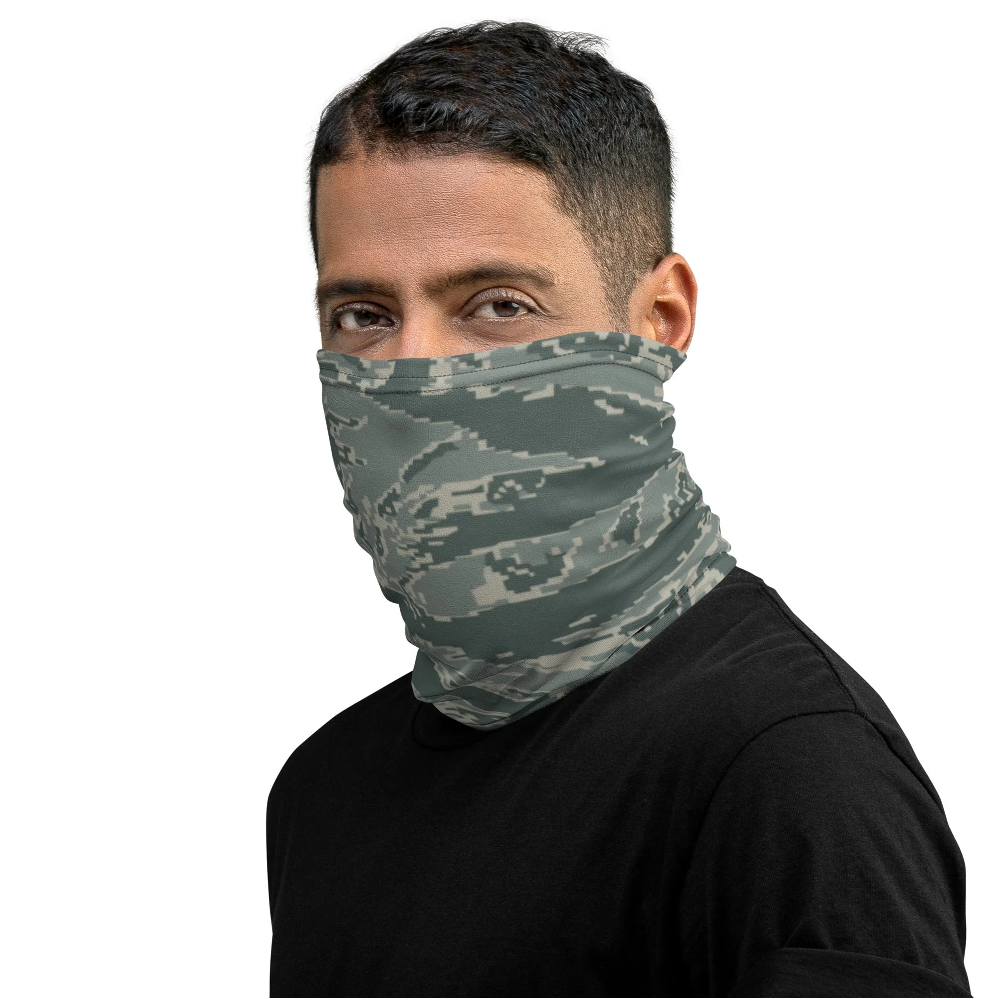 American Tiger Stripe Airman Battle Uniform (ABU) CAMO Neck Gaiter - Image 10