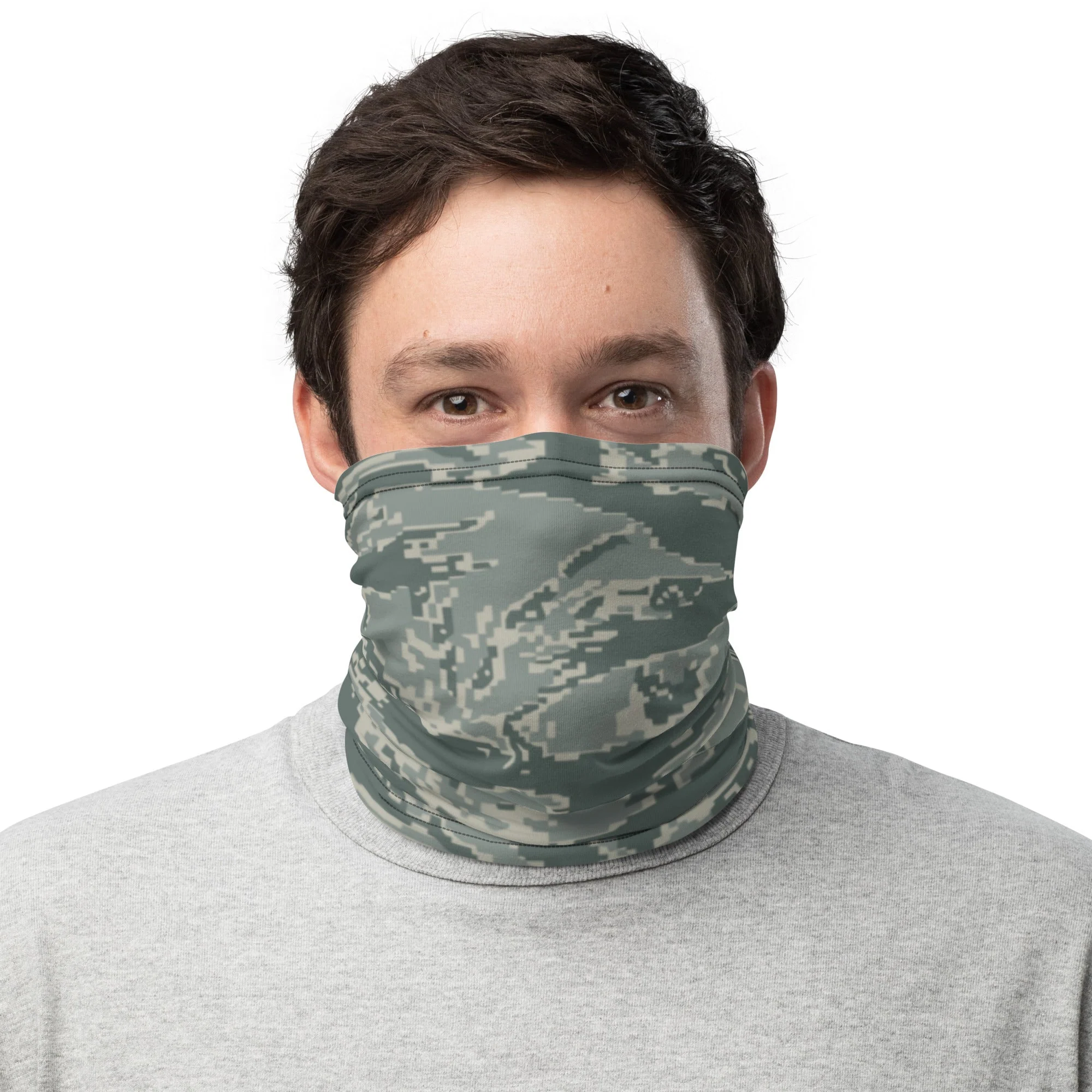 American Tiger Stripe Airman Battle Uniform (ABU) CAMO Neck Gaiter - Image 7