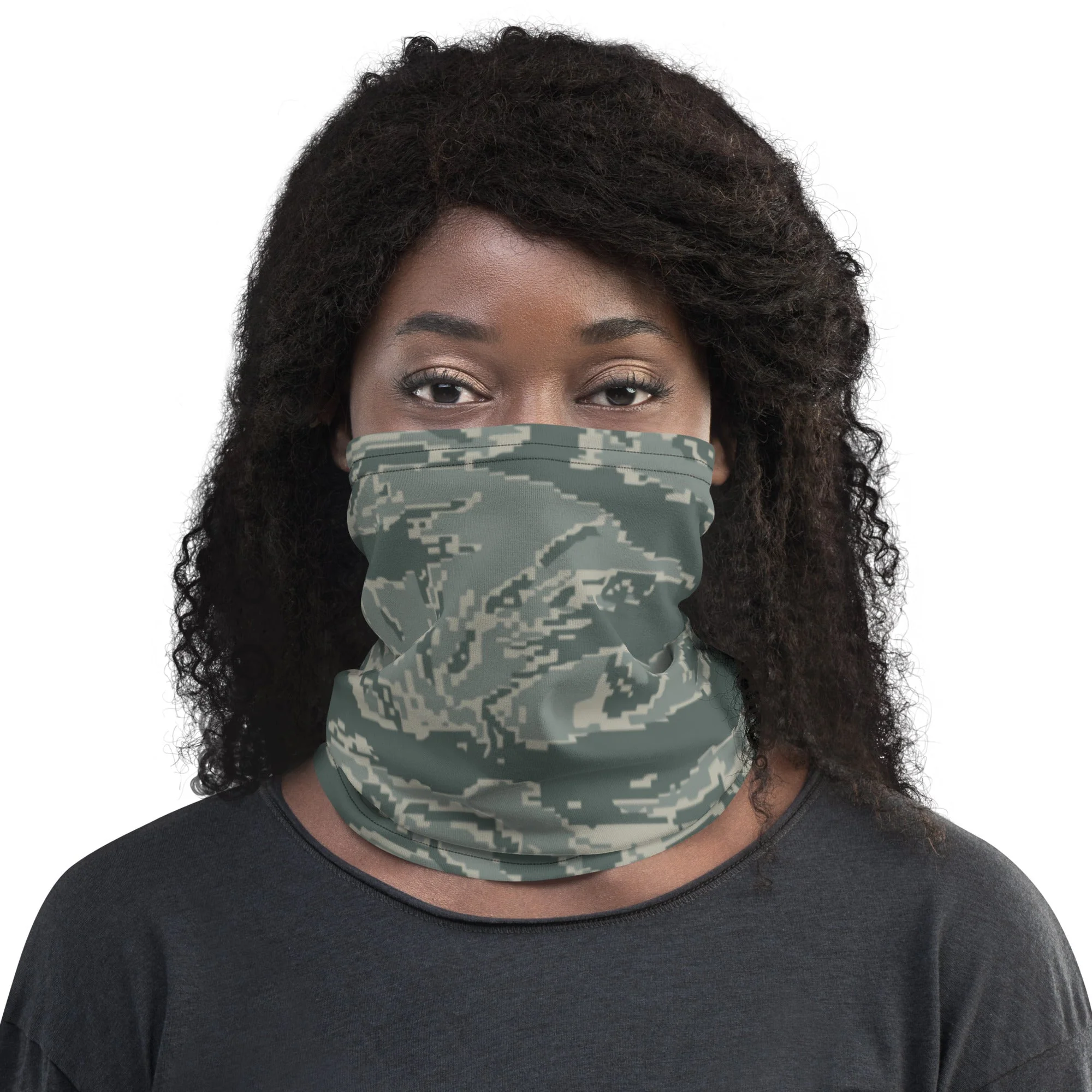 American Tiger Stripe Airman Battle Uniform (ABU) CAMO Neck Gaiter - Image 8