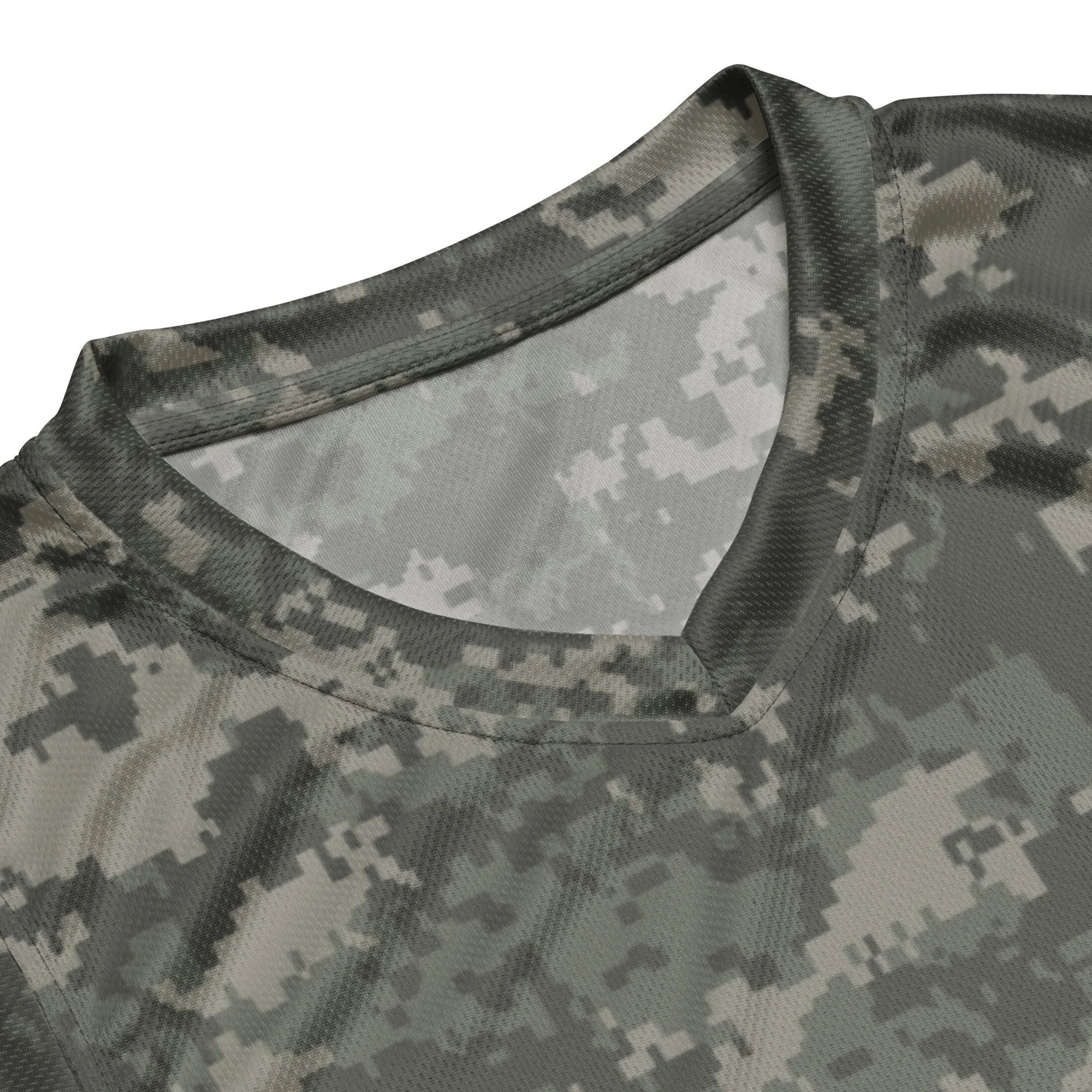 American Digital Army Combat Uniform (ACU) CAMO Unisex Basketball Jersey - Image 4