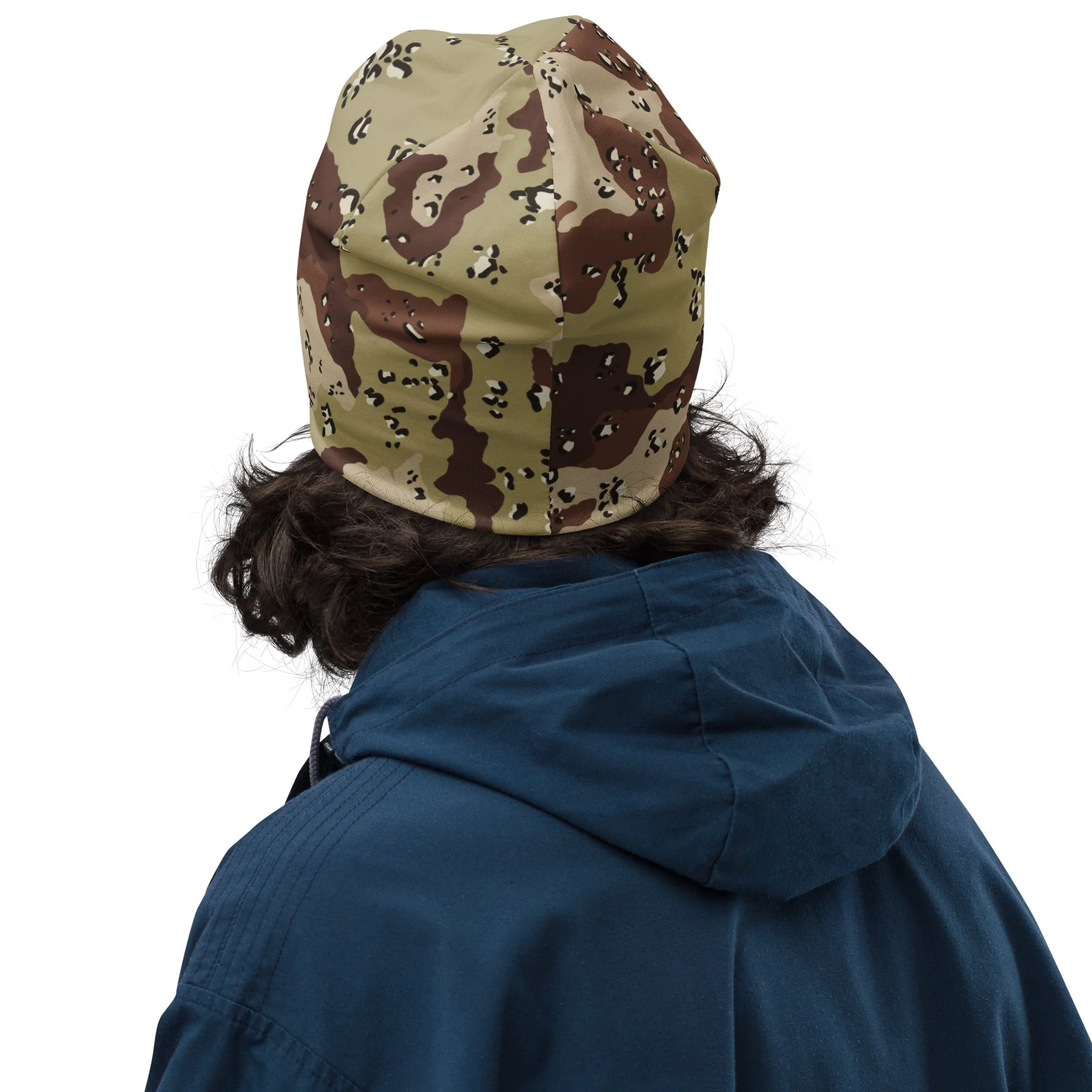 American Chocolate Chip Desert Battle Dress Uniform (DBDU) CAMO Beanie - Image 5