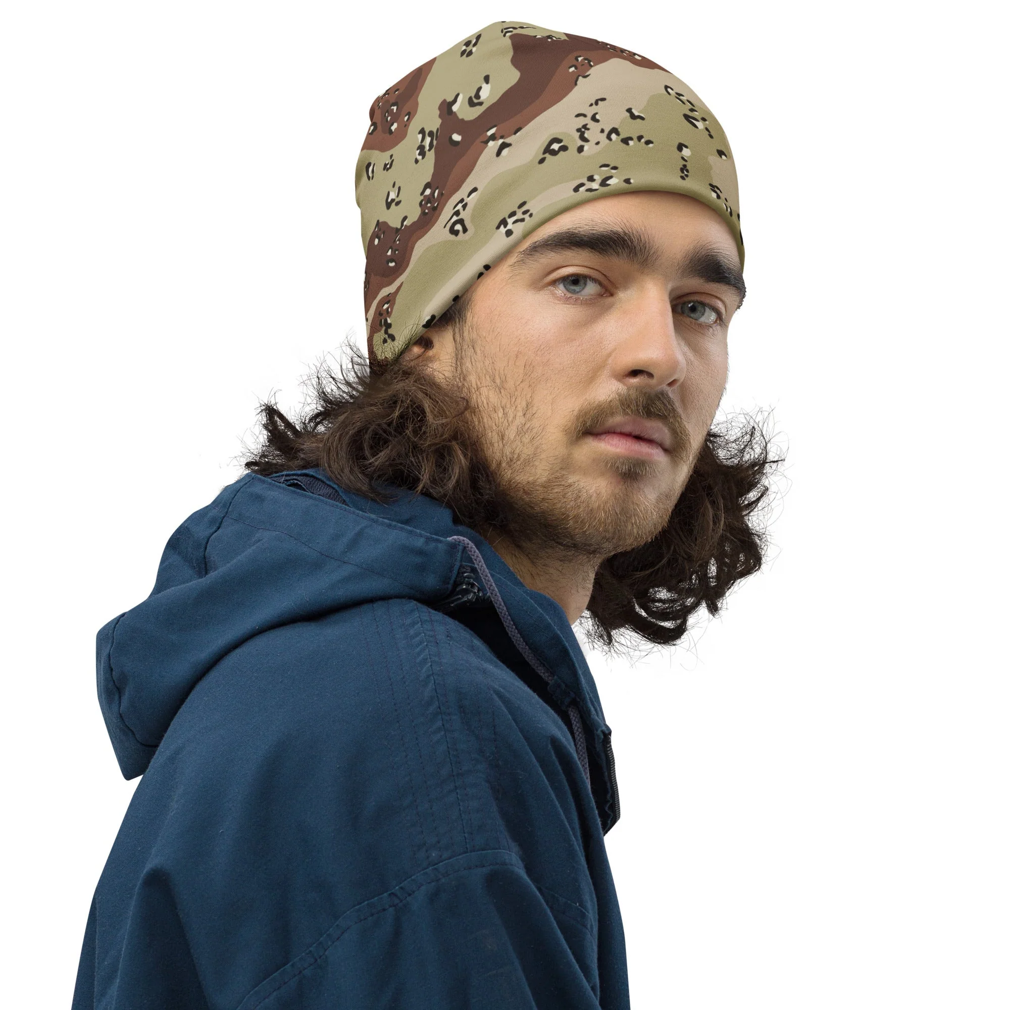 American Chocolate Chip Desert Battle Dress Uniform (DBDU) CAMO Beanie - Image 6