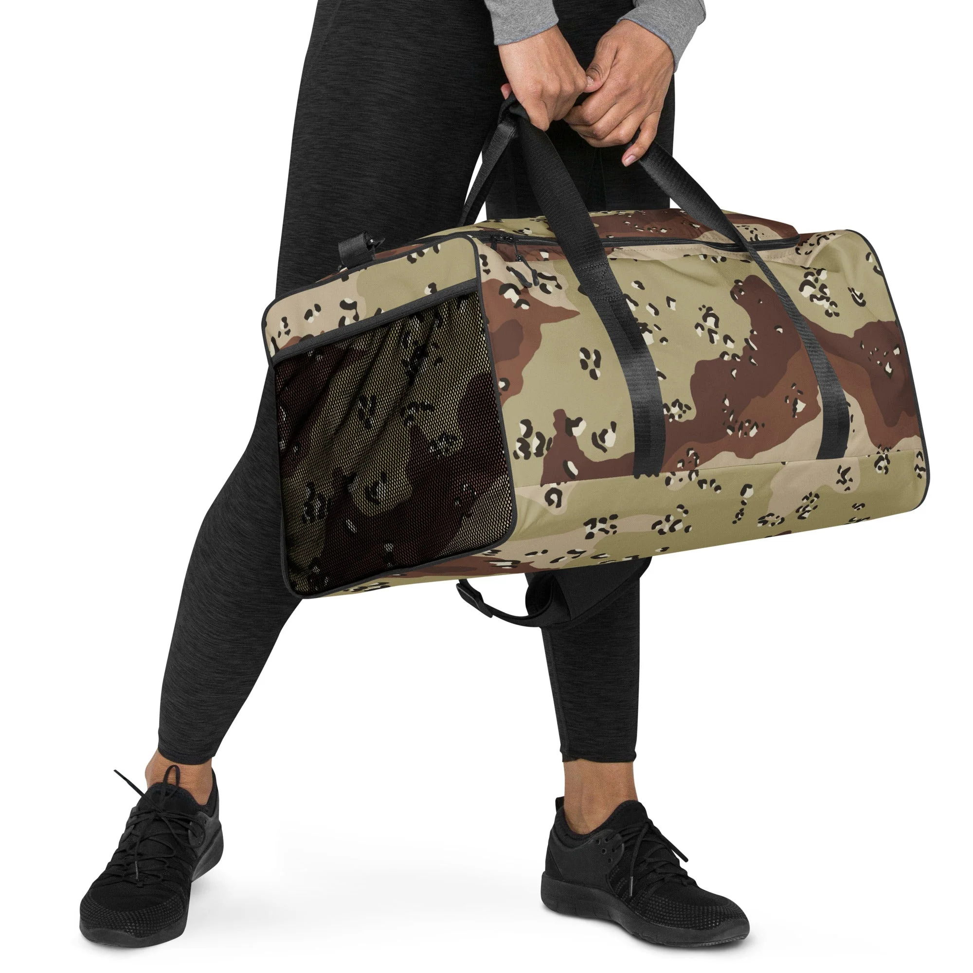 American Chocolate Chip Desert Battle Dress Uniform (DBDU) CAMO Duffle Bag - Image 6