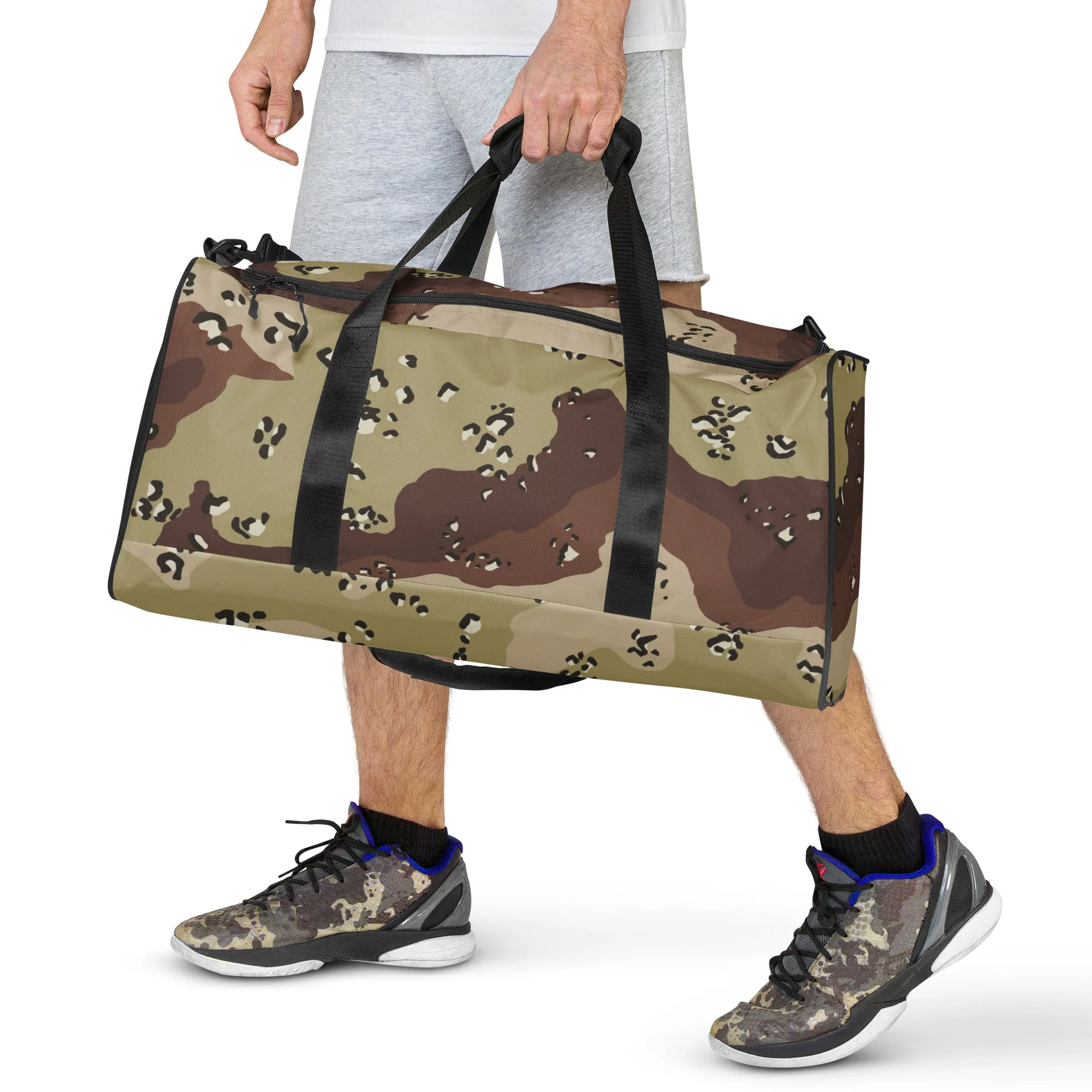 American Chocolate Chip Desert Battle Dress Uniform (DBDU) CAMO Duffle Bag - Image 7
