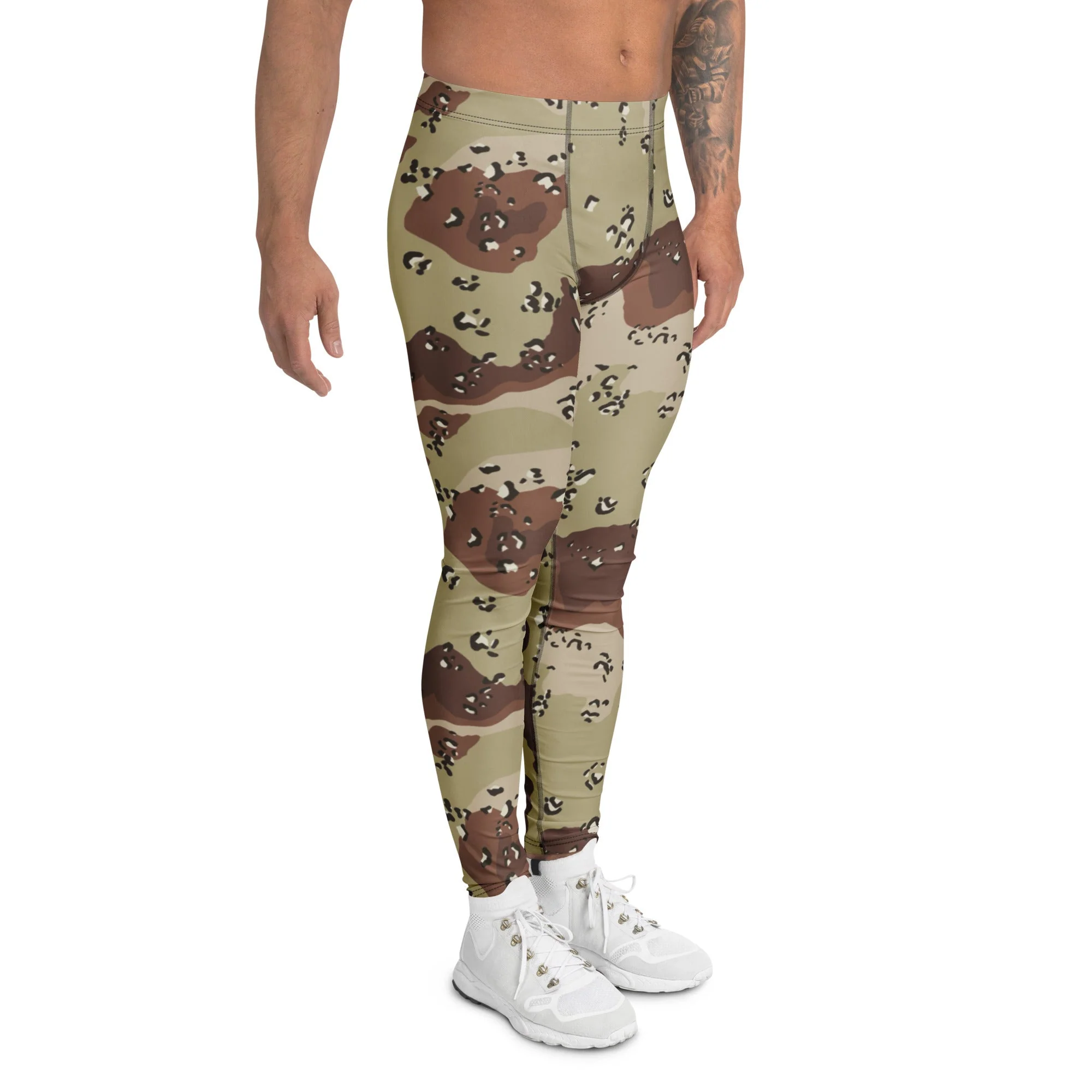 American Chocolate Chip Desert Battle Dress Uniform (DBDU) CAMO Mens Leggings - Image 3