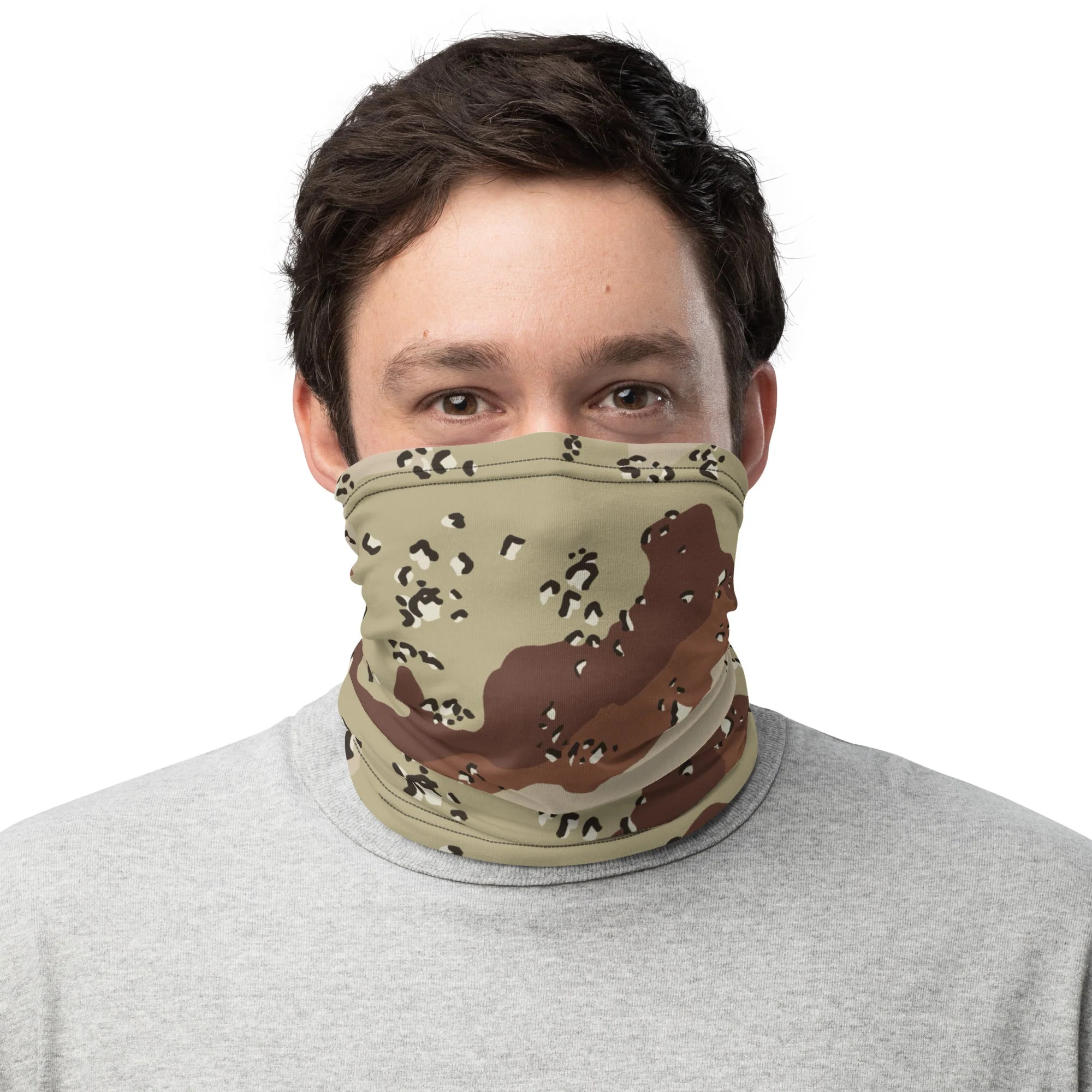 American Chocolate Chip Desert Battle Dress Uniform (DBDU) CAMO Neck Gaiter - Image 10