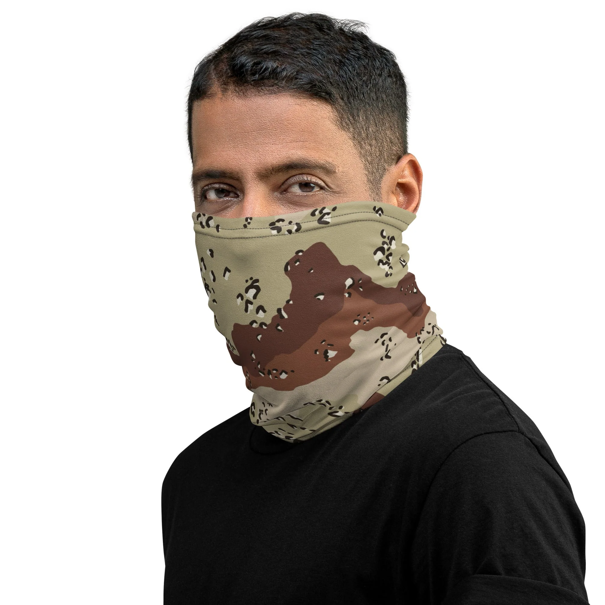 American Chocolate Chip Desert Battle Dress Uniform (DBDU) CAMO Neck Gaiter - Image 5