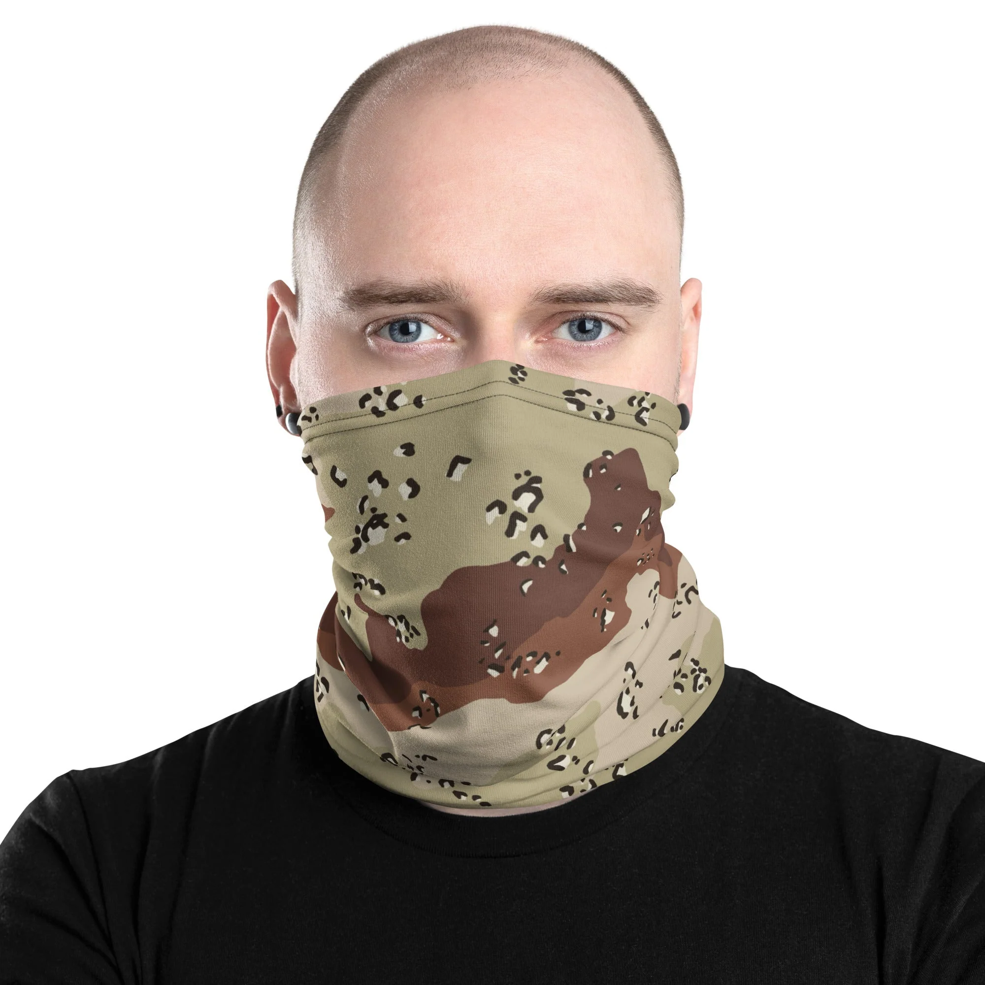American Chocolate Chip Desert Battle Dress Uniform (DBDU) CAMO Neck Gaiter - Image 9