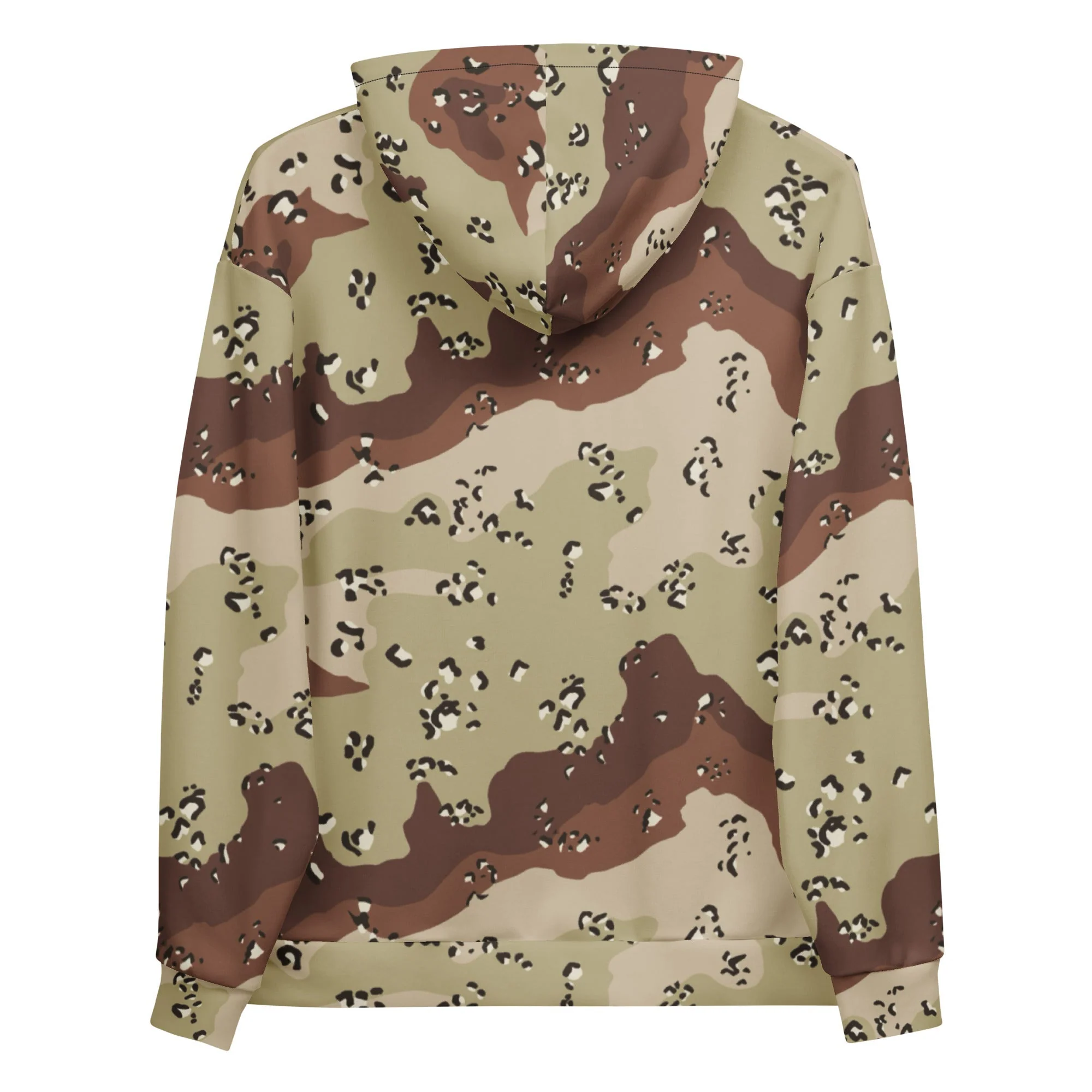 American Chocolate Chip Desert Battle Dress Uniform (DBDU) CAMO Unisex Hoodie - Image 10