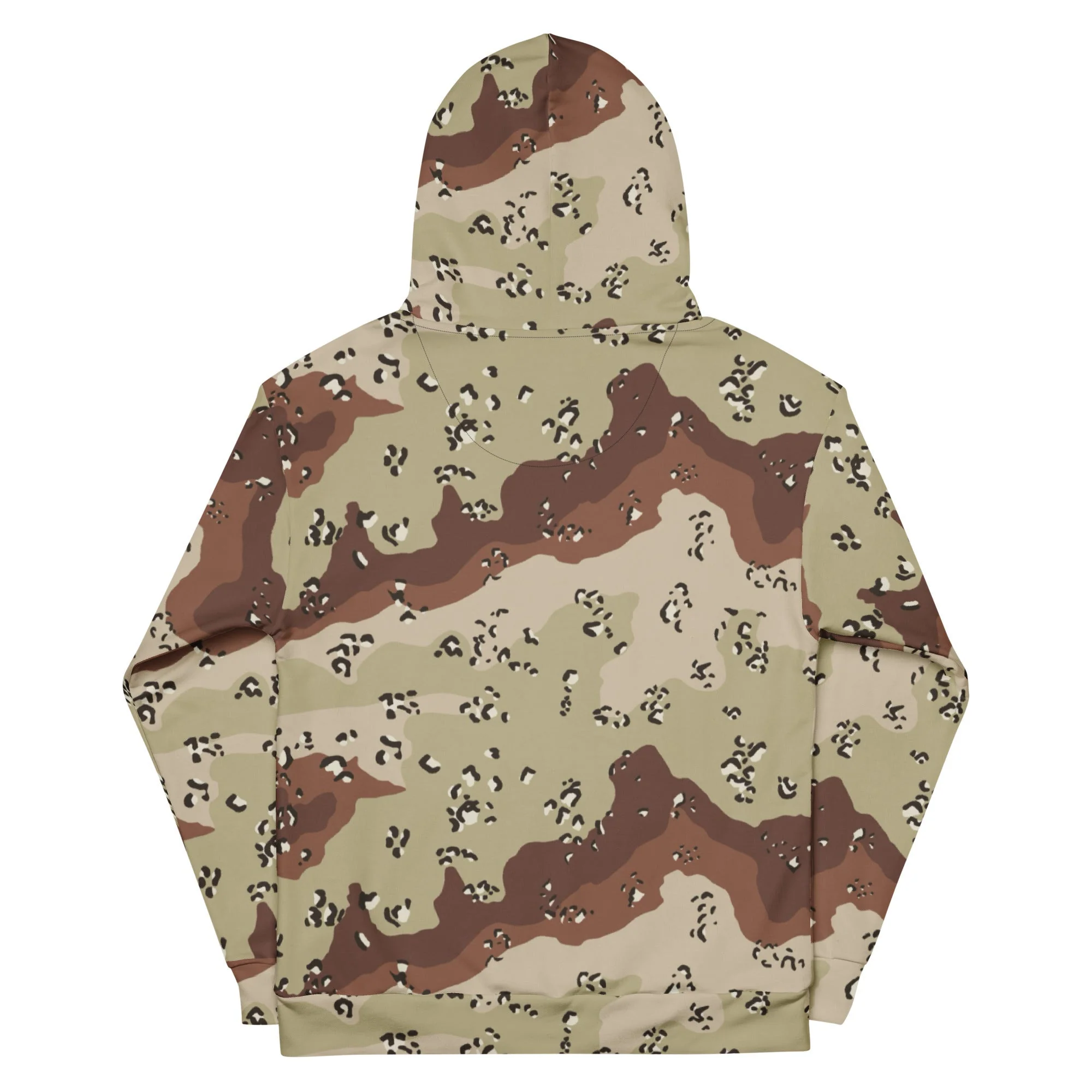 American Chocolate Chip Desert Battle Dress Uniform (DBDU) CAMO Unisex Hoodie - Image 5