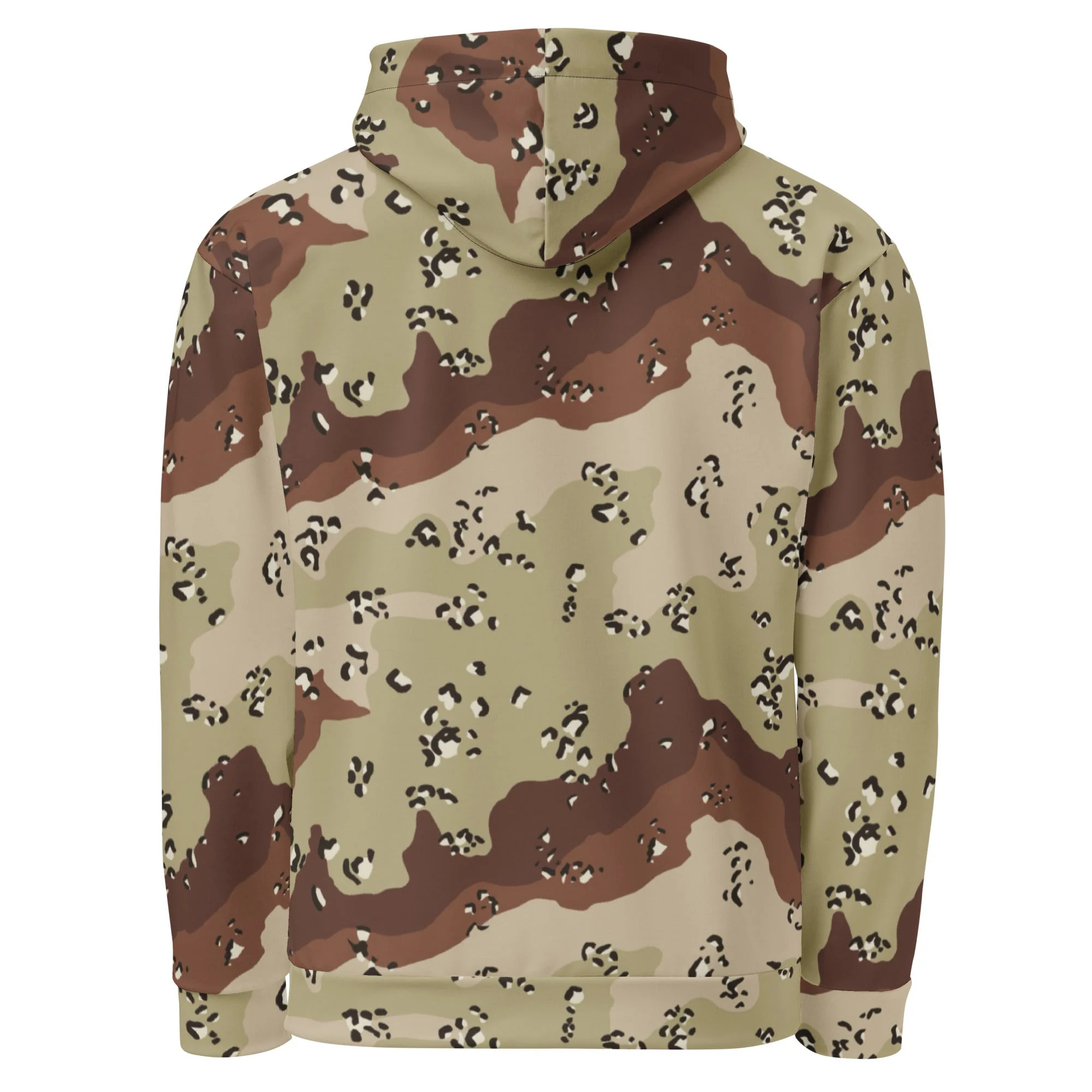 American Chocolate Chip Desert Battle Dress Uniform (DBDU) CAMO Unisex Hoodie - Image 9