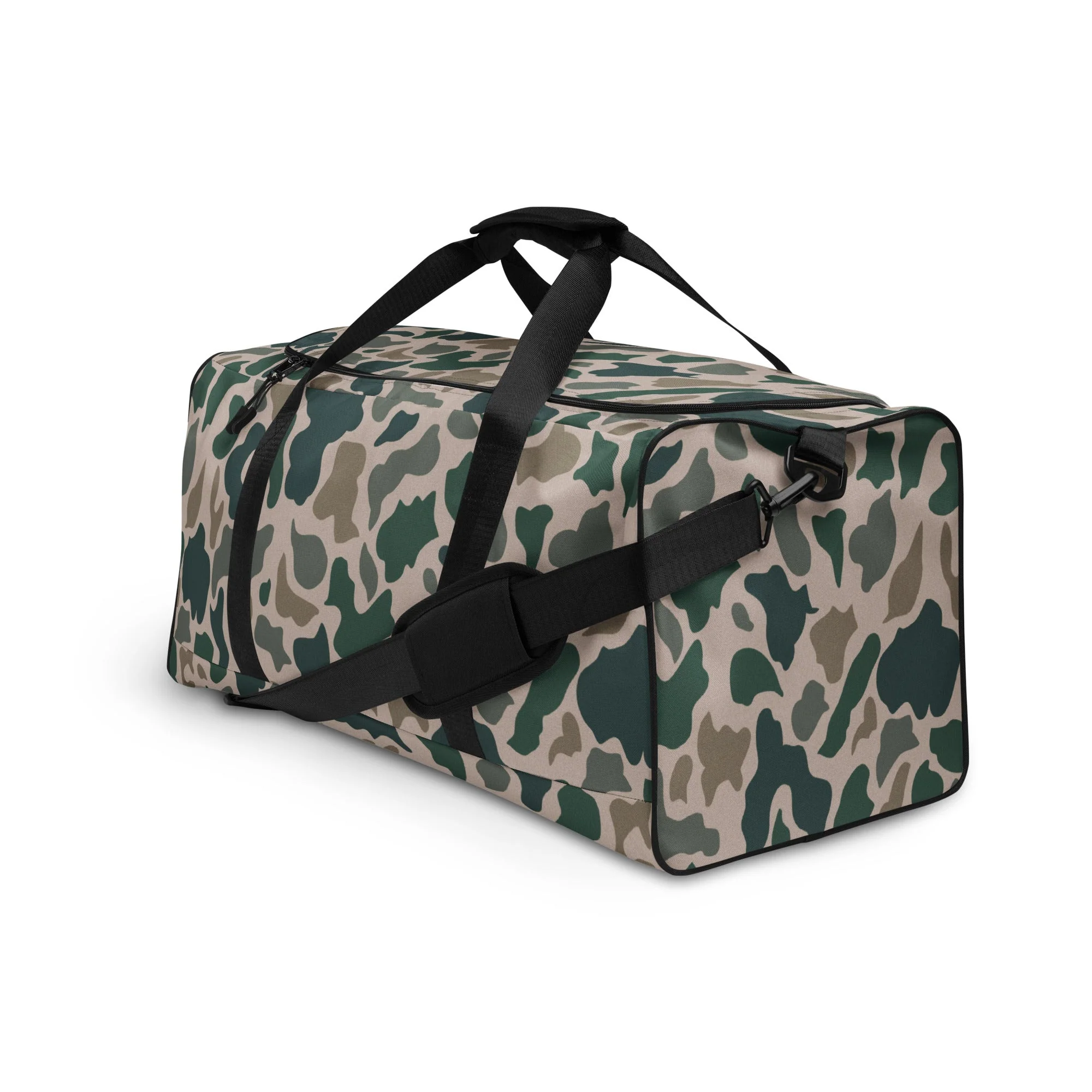 South Vietnamese ARVN Duck Hunter Beo Gam CAMO Duffle Bag - Image 17