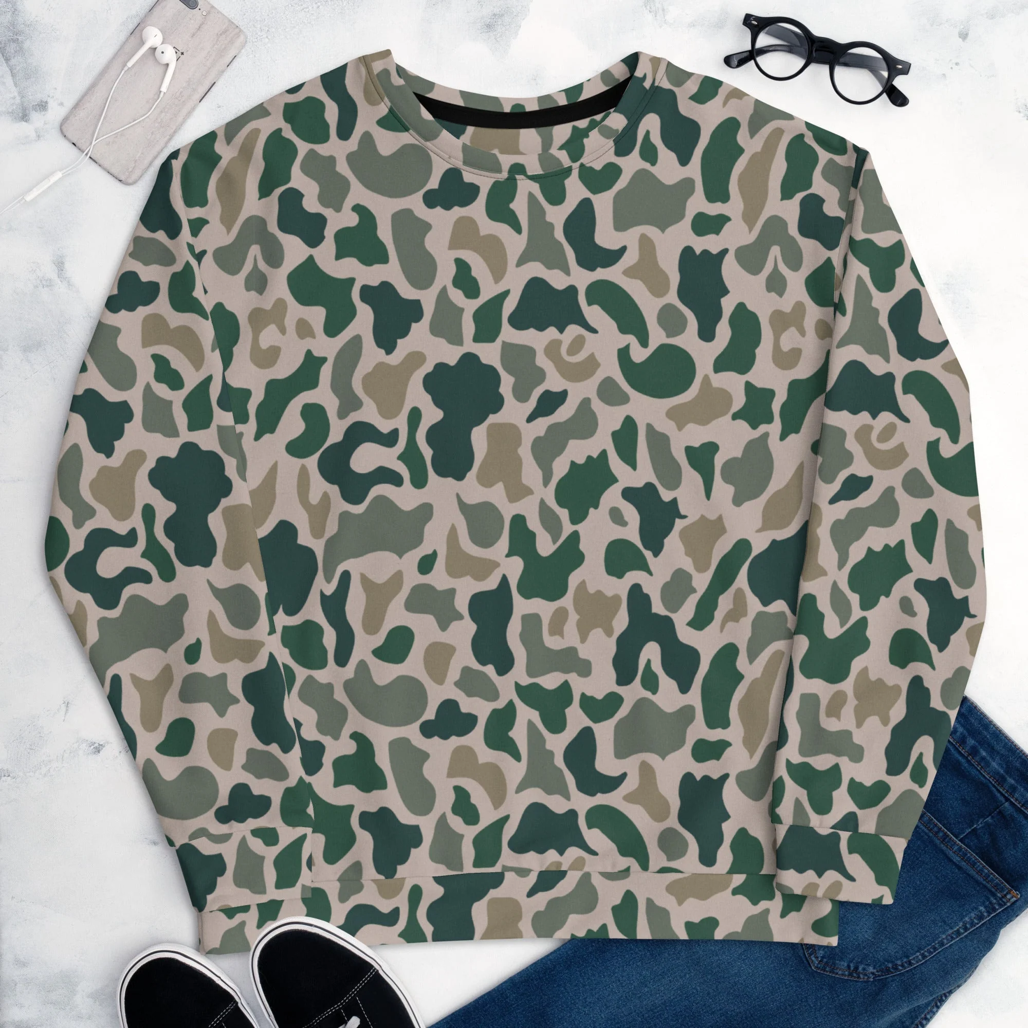 South Vietnamese ARVN Duck Hunter Beo Gam CAMO Unisex Sweatshirt - Image 10